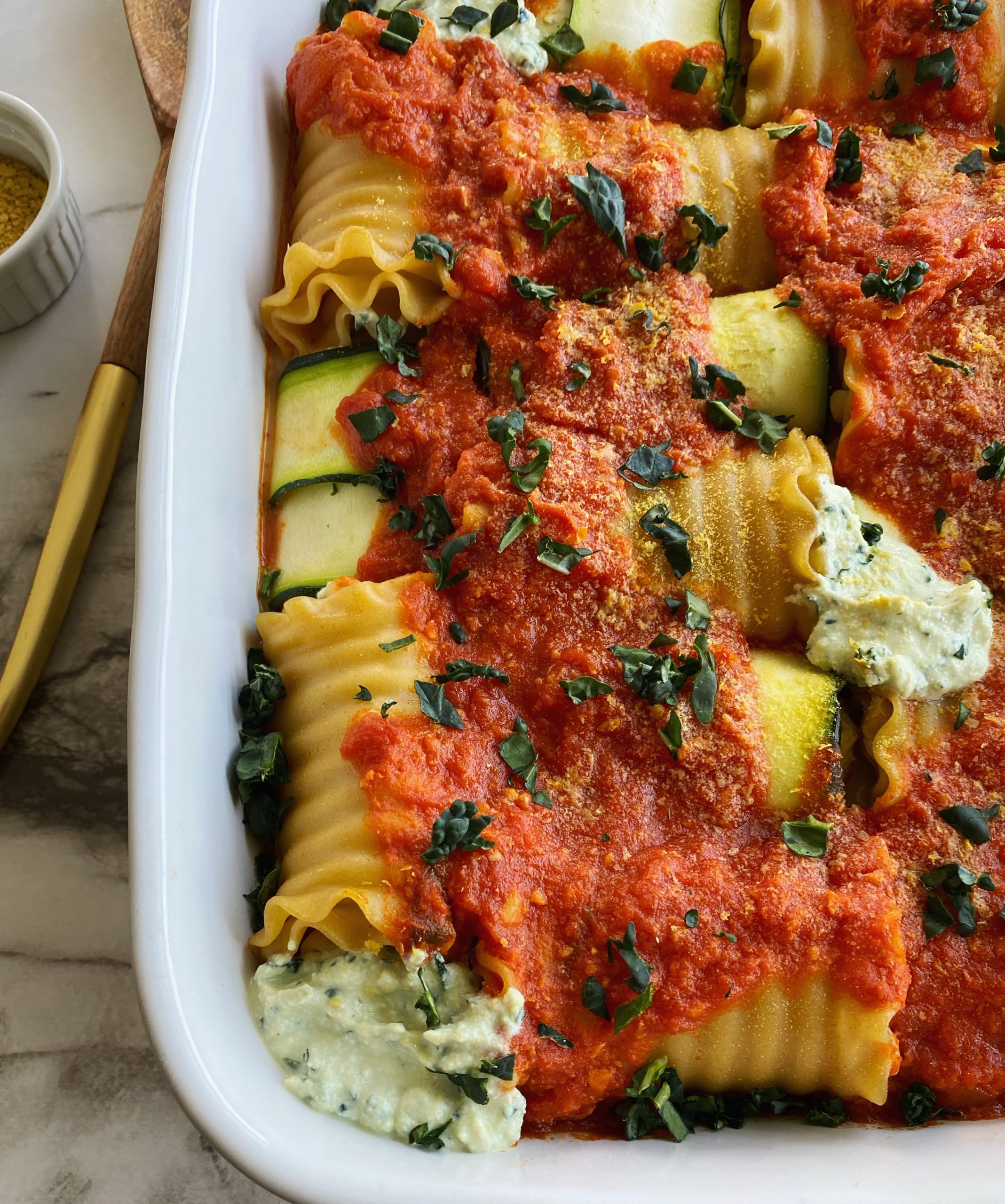 tofu ricotta lasagna 