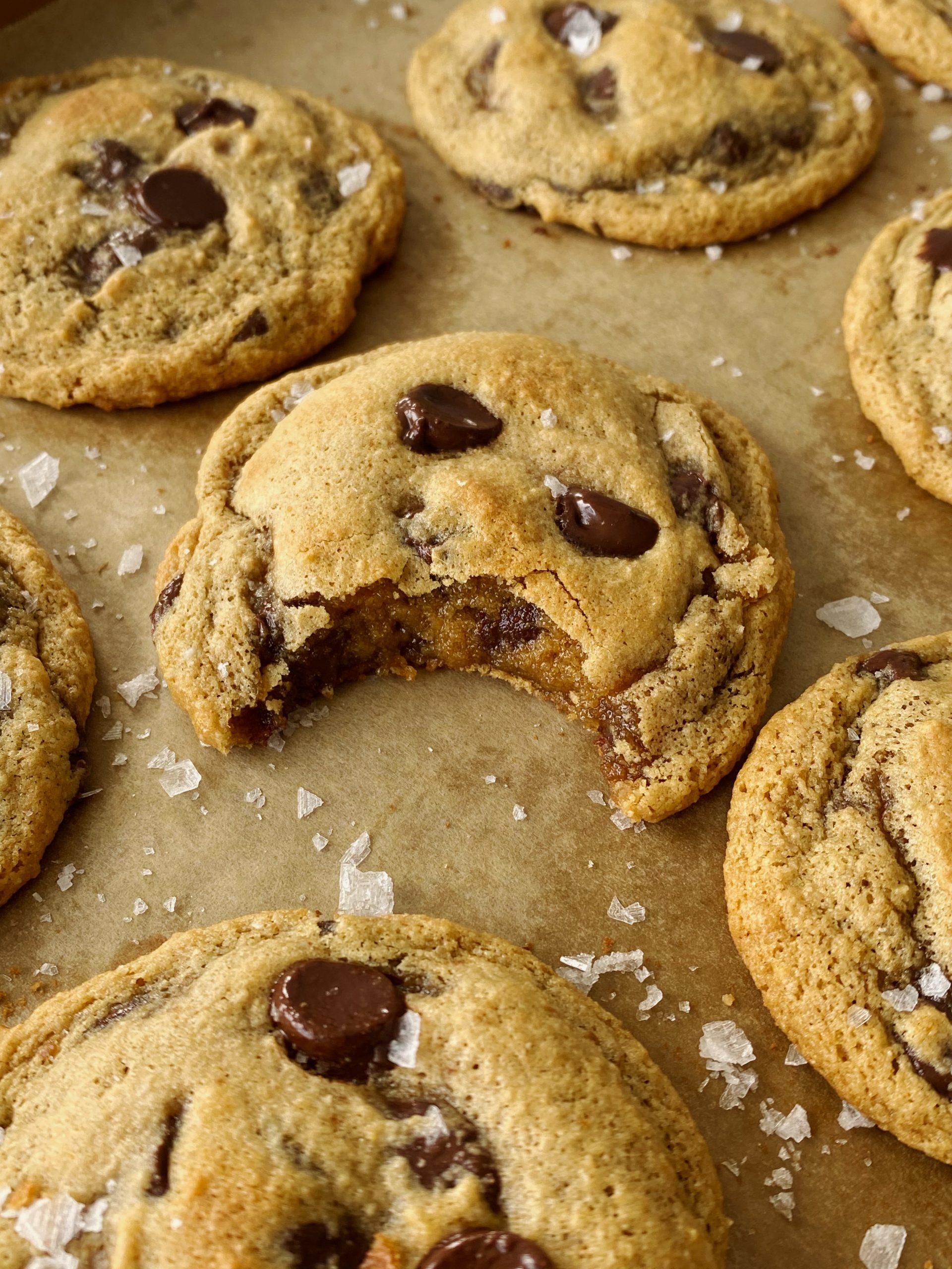 almond flour chocolate chip cookies