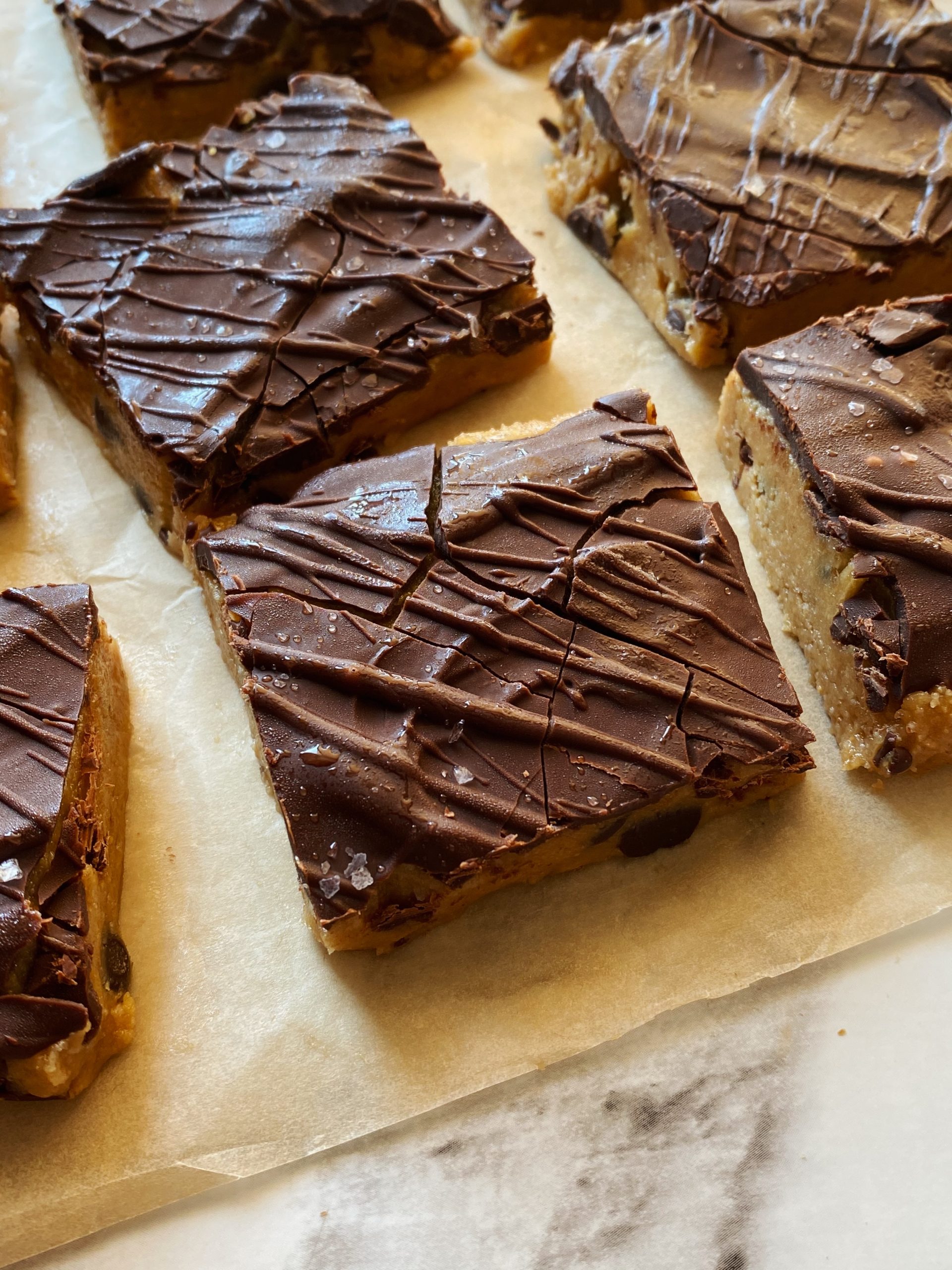 Vegan Cookie Dough Bars