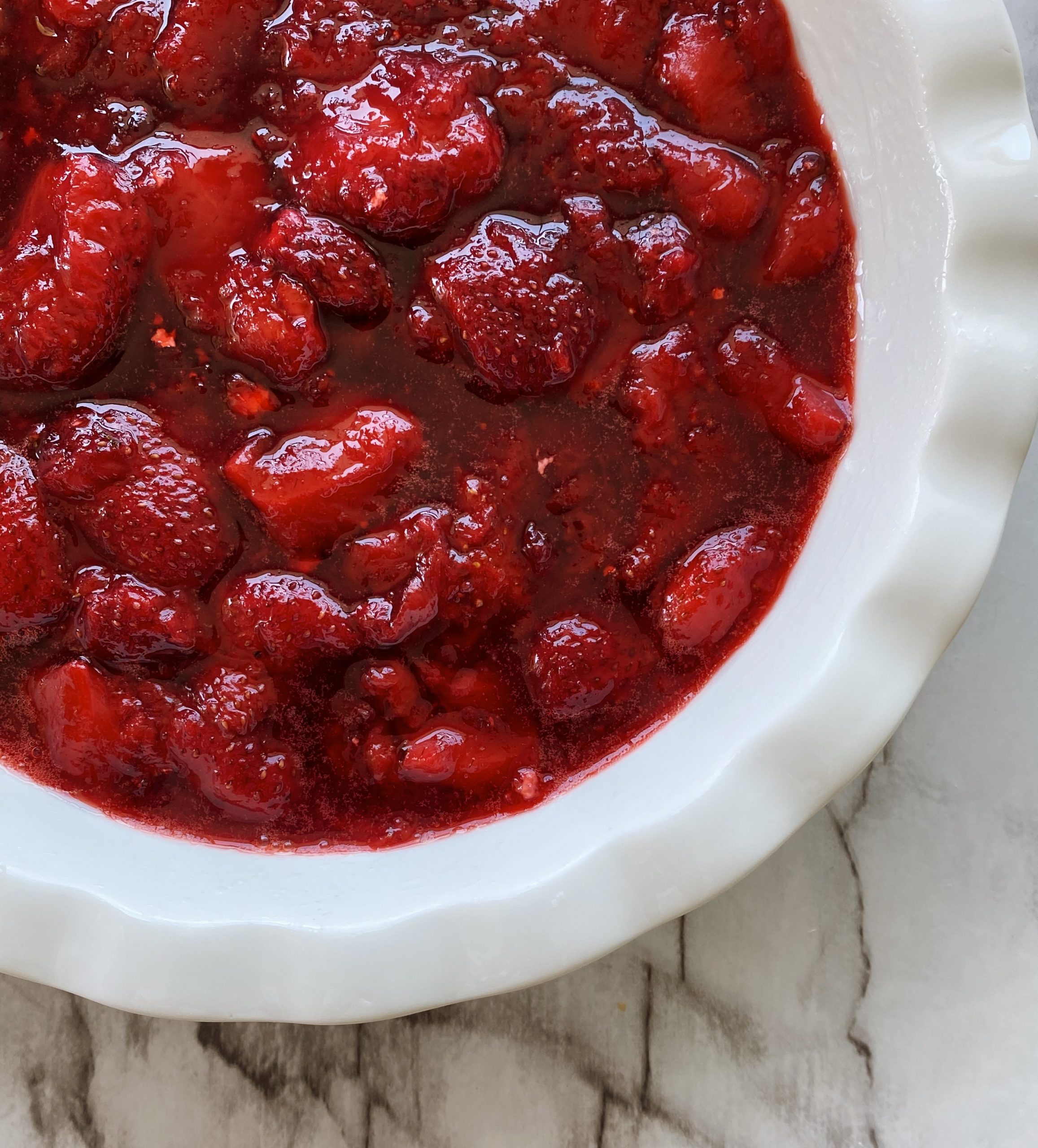 gluten-free strawberry crisp