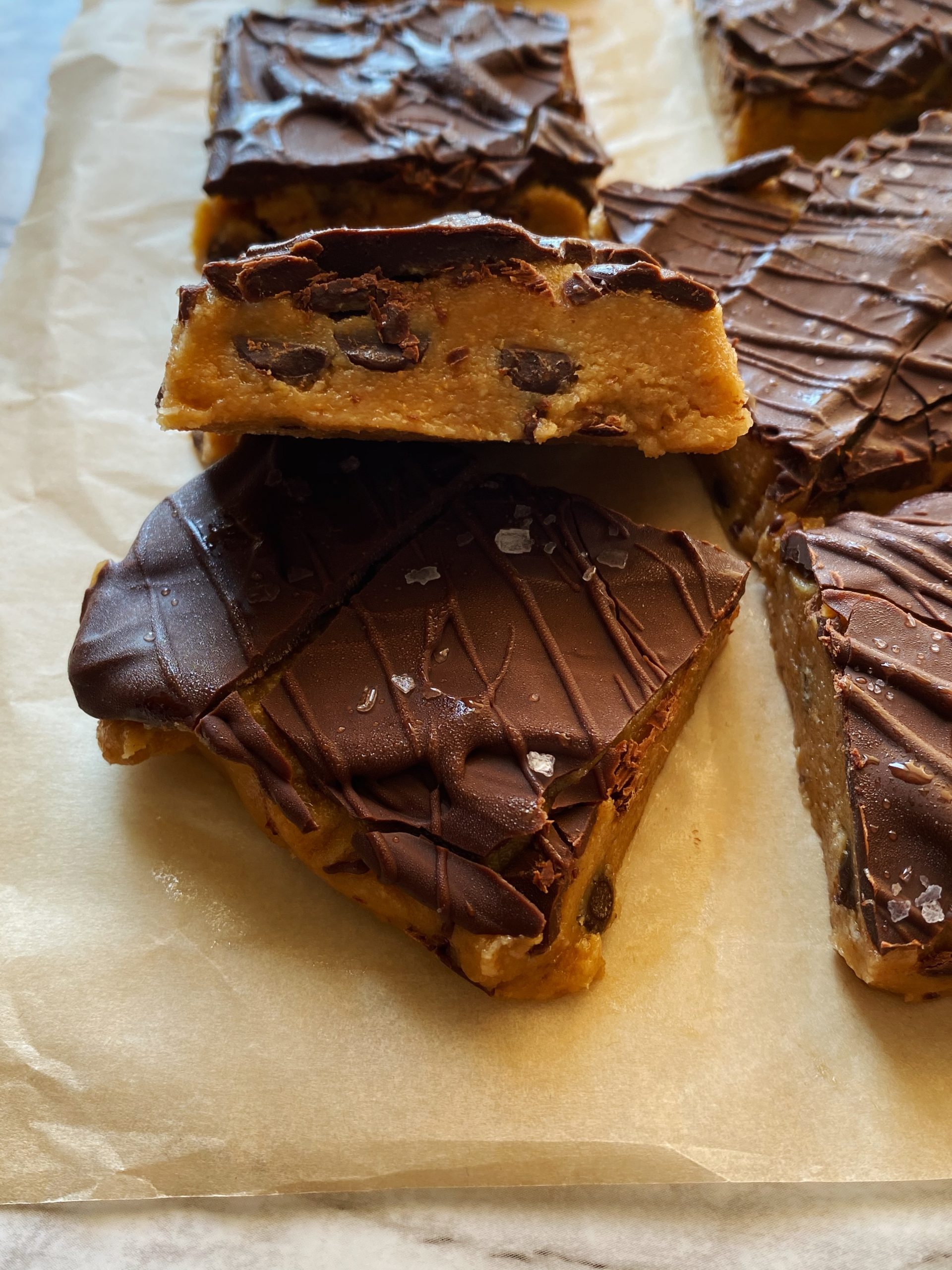 Vegan Cookie Dough Bars