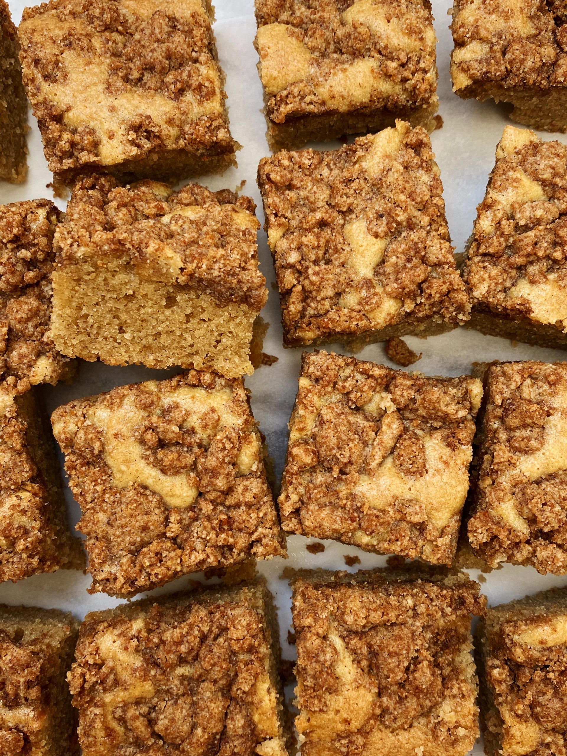 Gluten-free coffee crumb cake