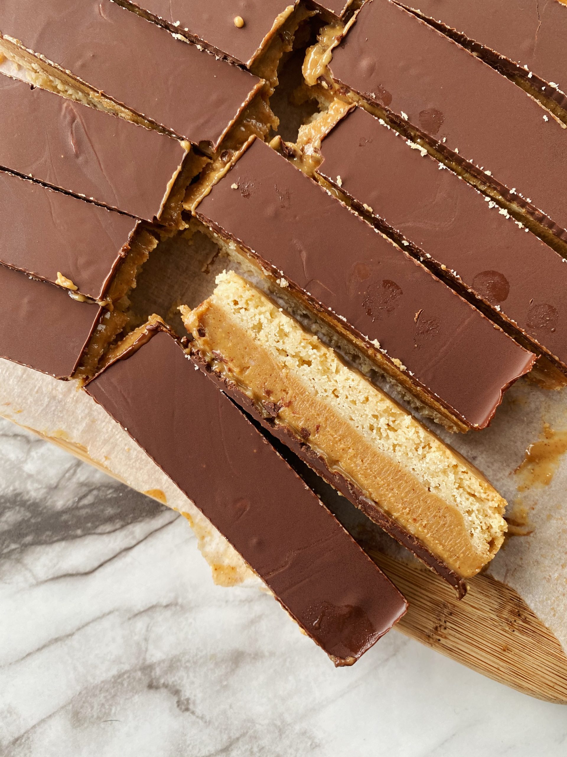 vegan twix bars