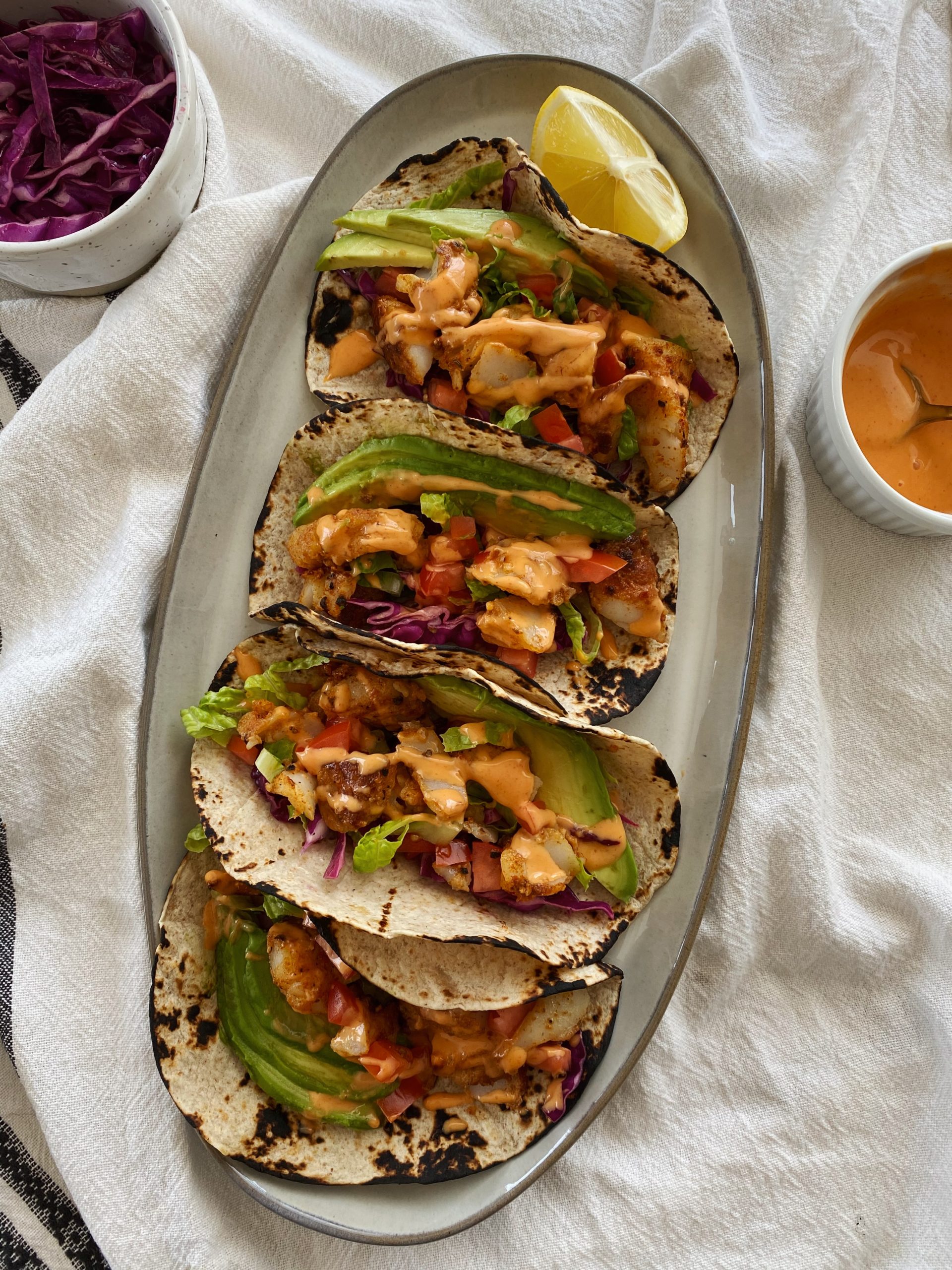 healthy fish taco 
