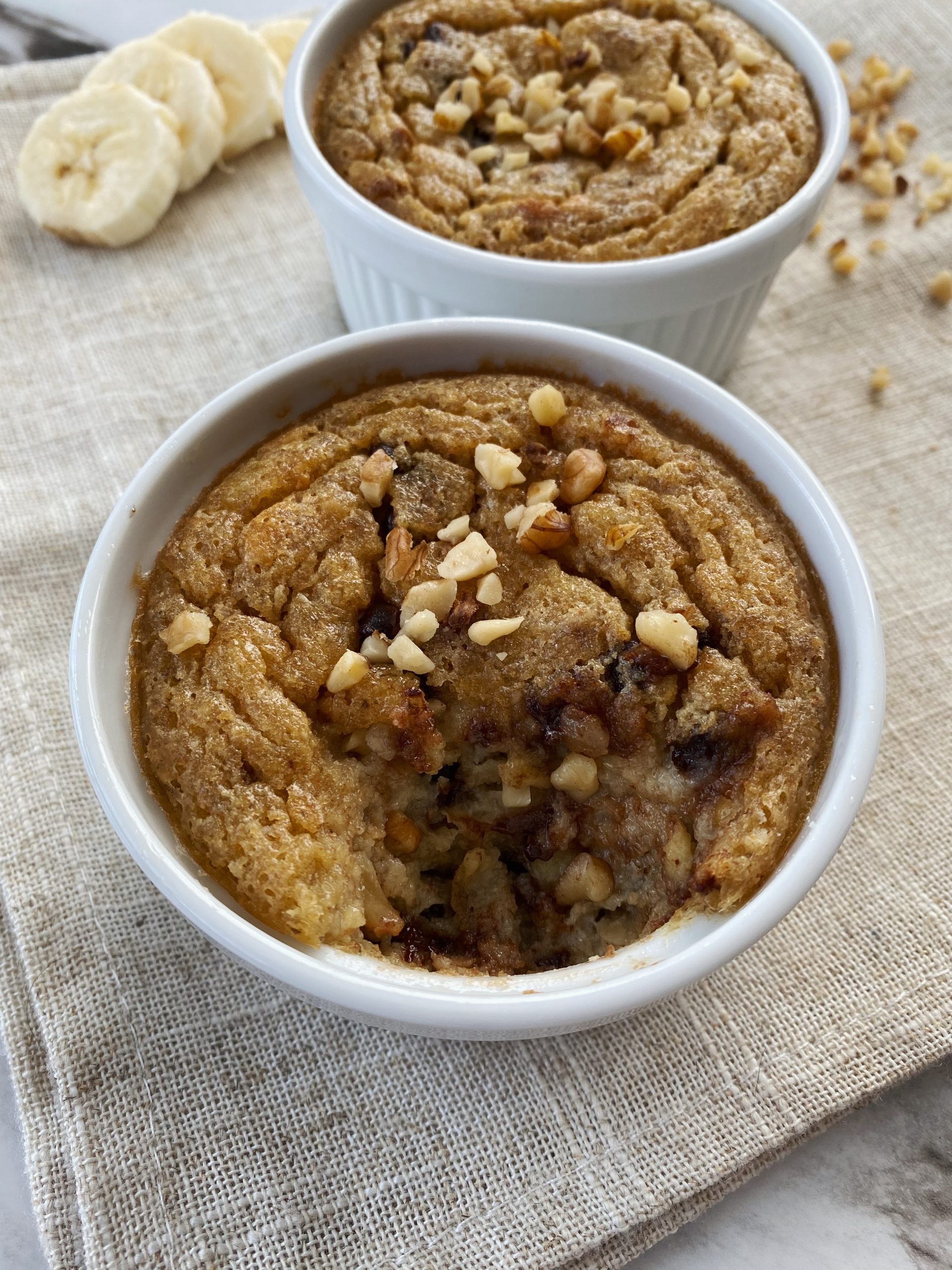 Chocolate Chip Banana Mug Cake