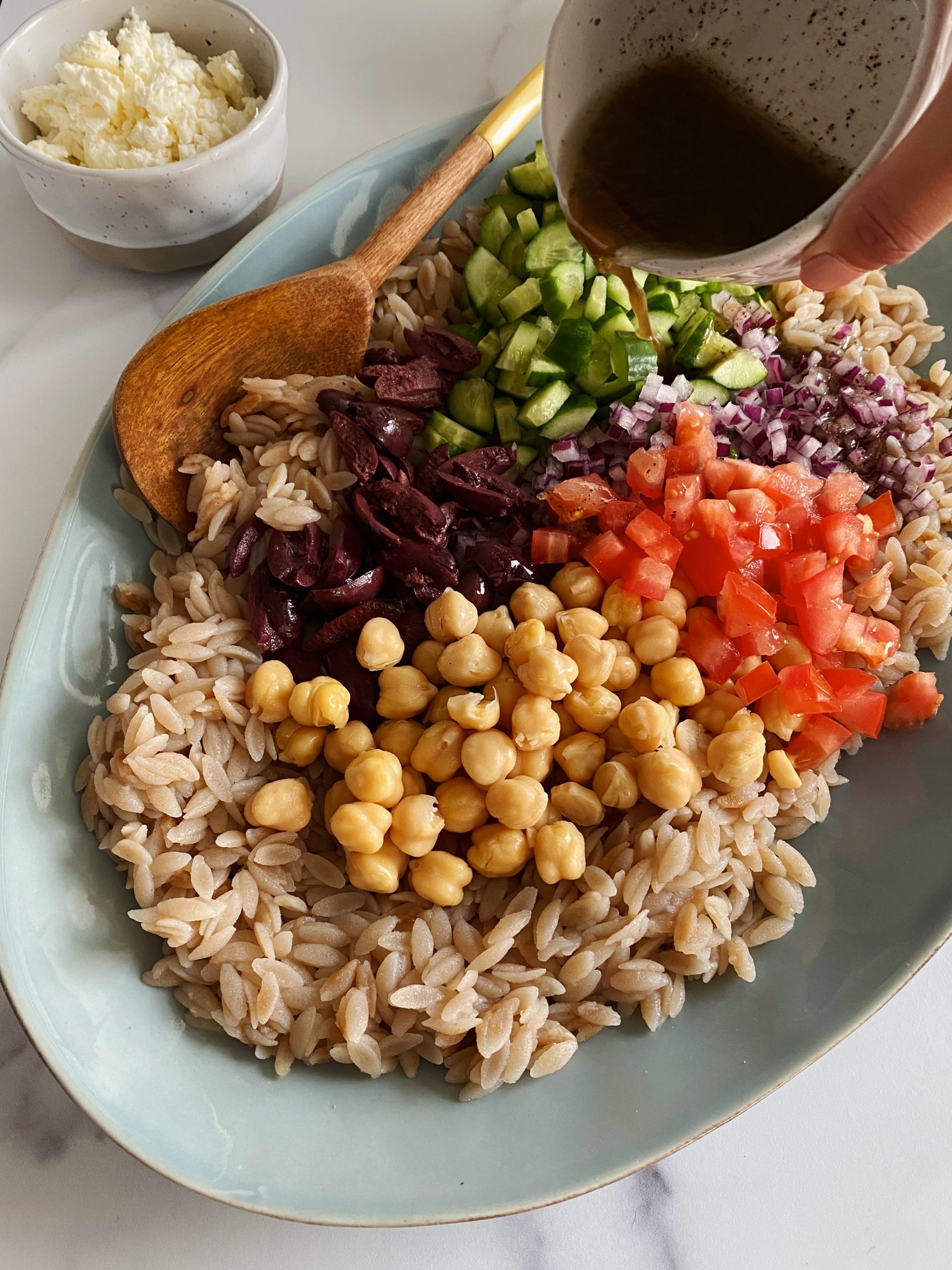 Mediterranean Orzo Salad 