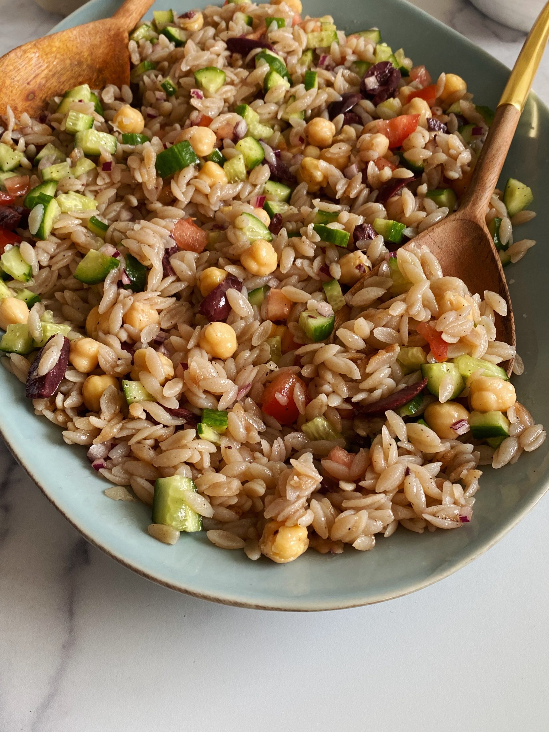 Mediterranean Orzo Salad 