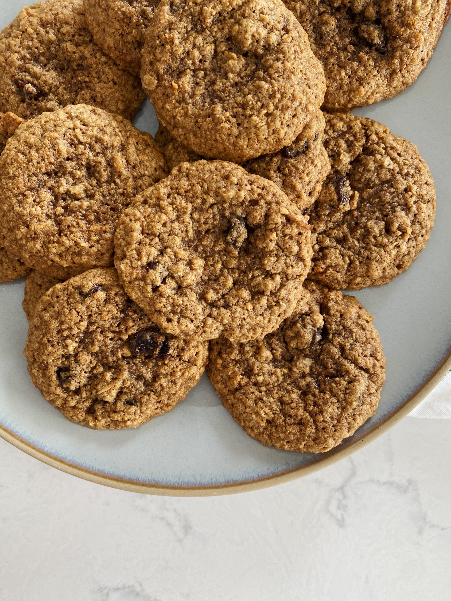 Gluten-free Oatmeal Raisin Cookies 
