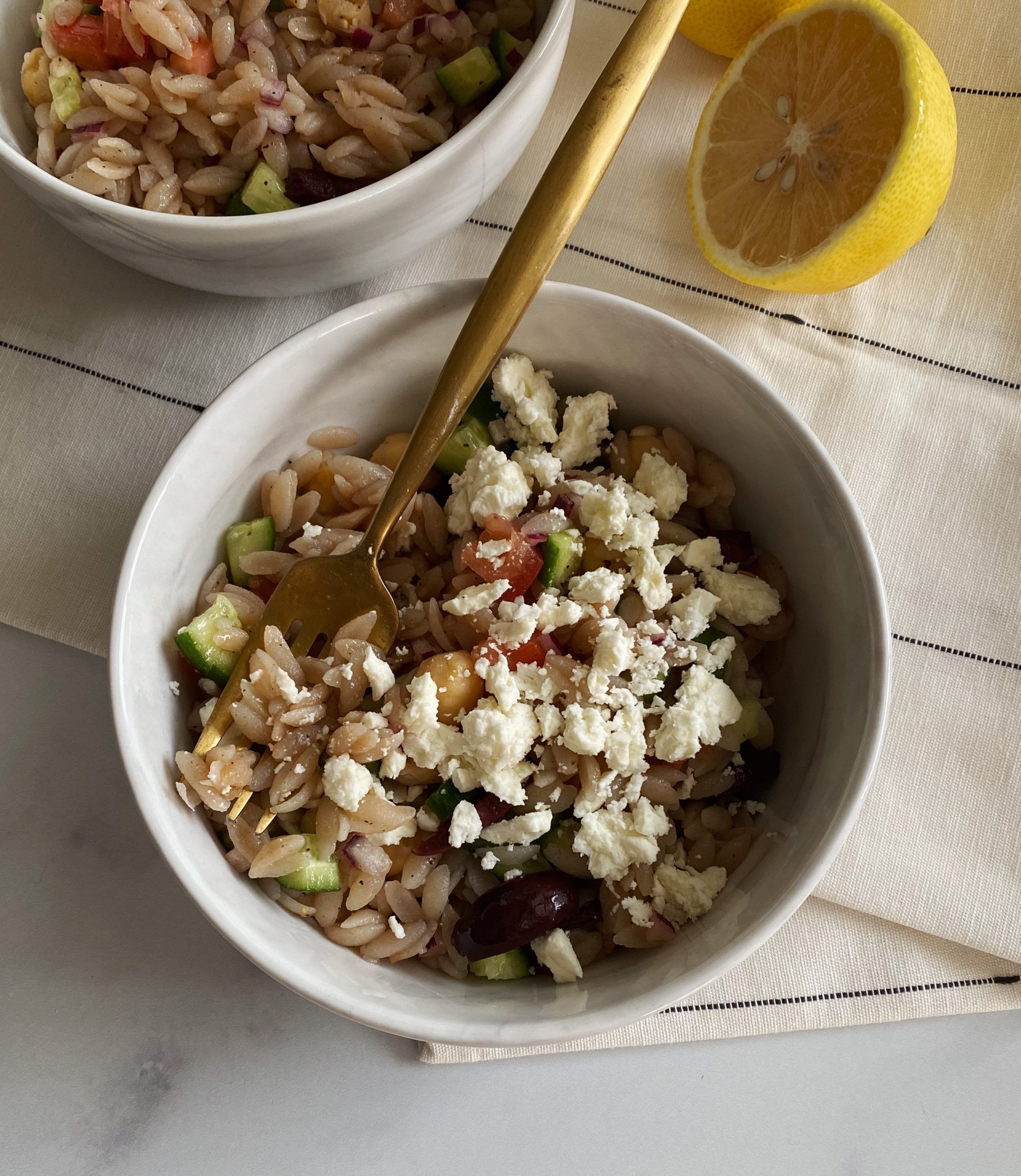 Mediterranean Orzo Salad 