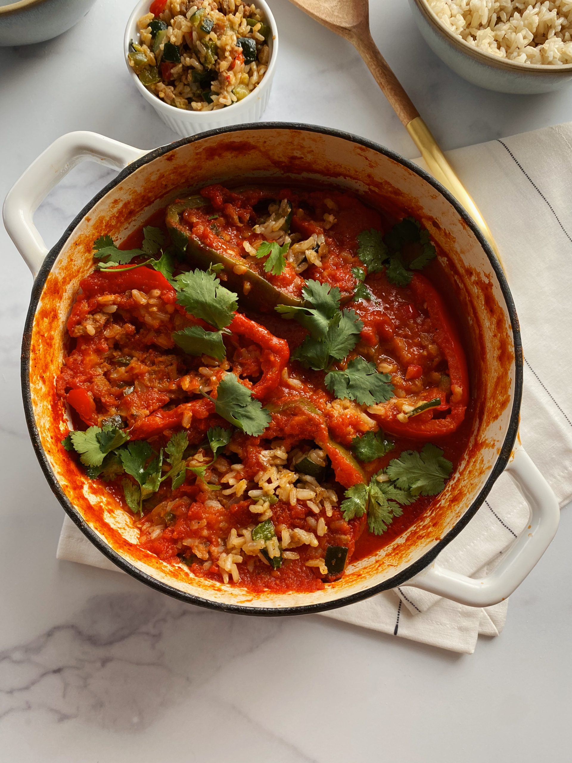 vegetarian stuffed peppers 