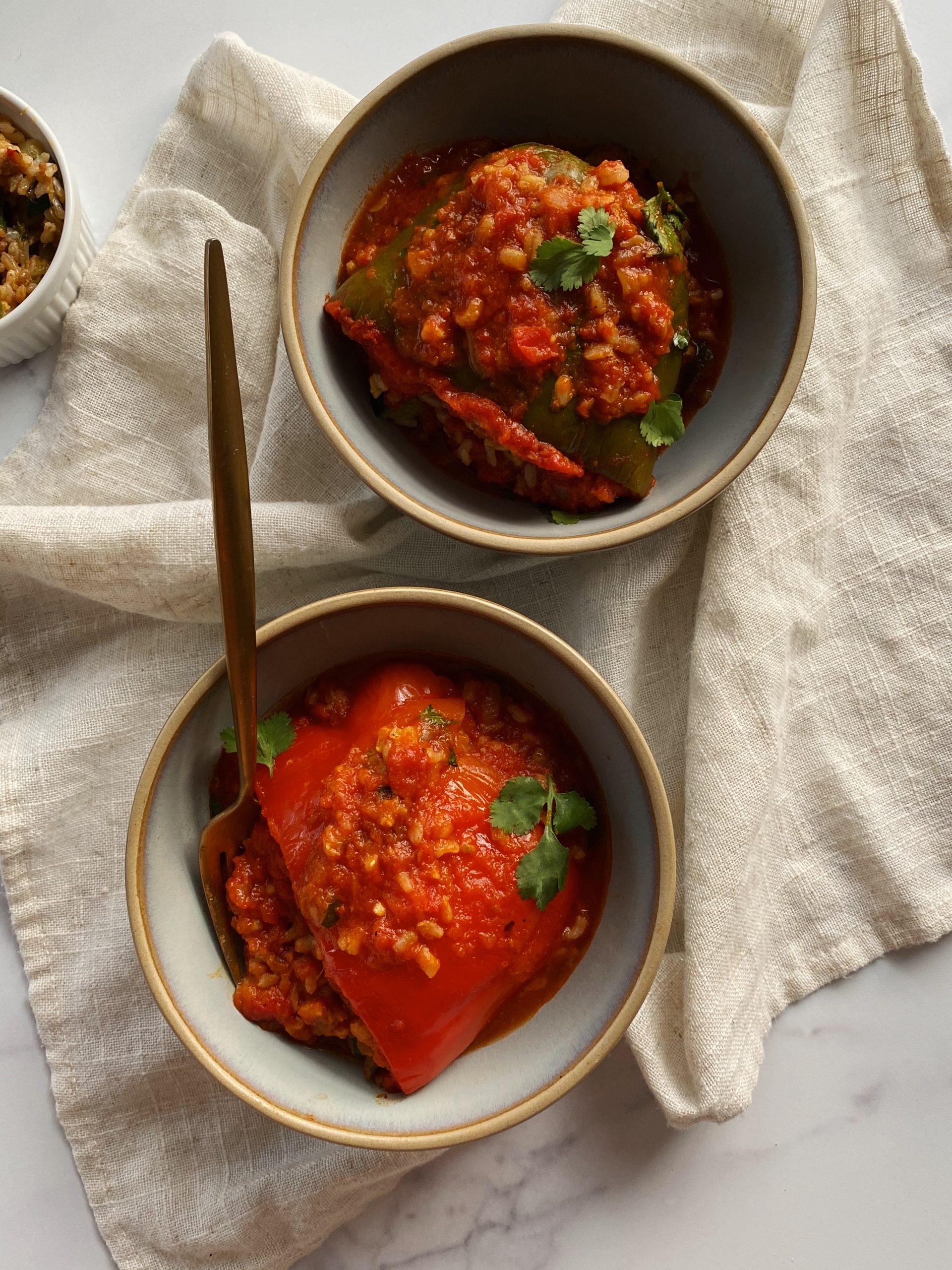 vegetarian stuffed peppers 