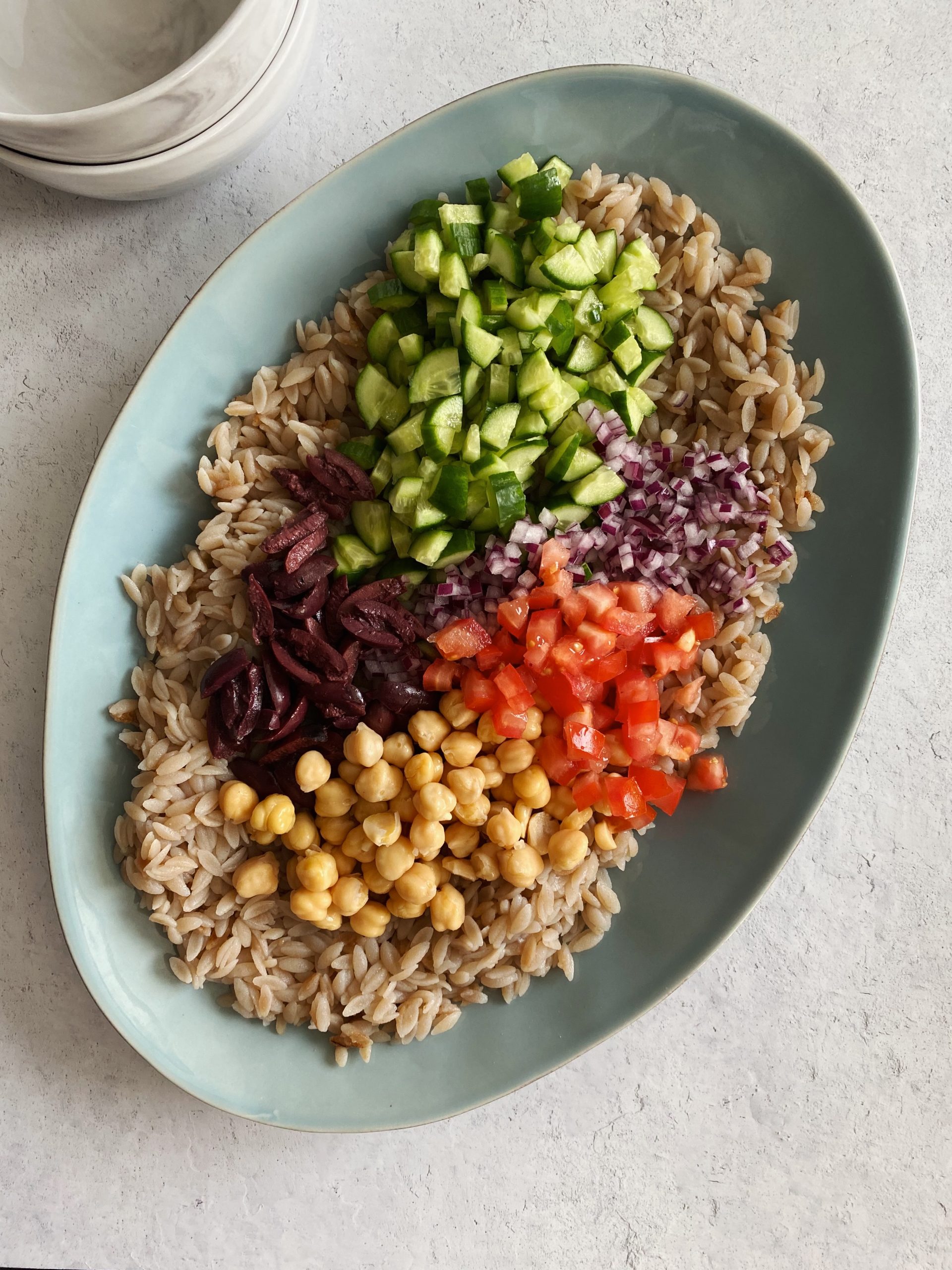Mediterranean Orzo Salad 