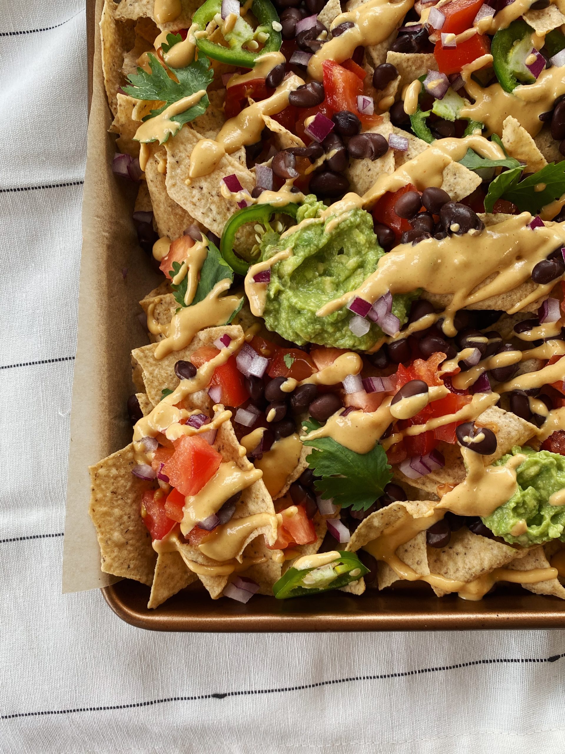 Vegan Nacho Platter