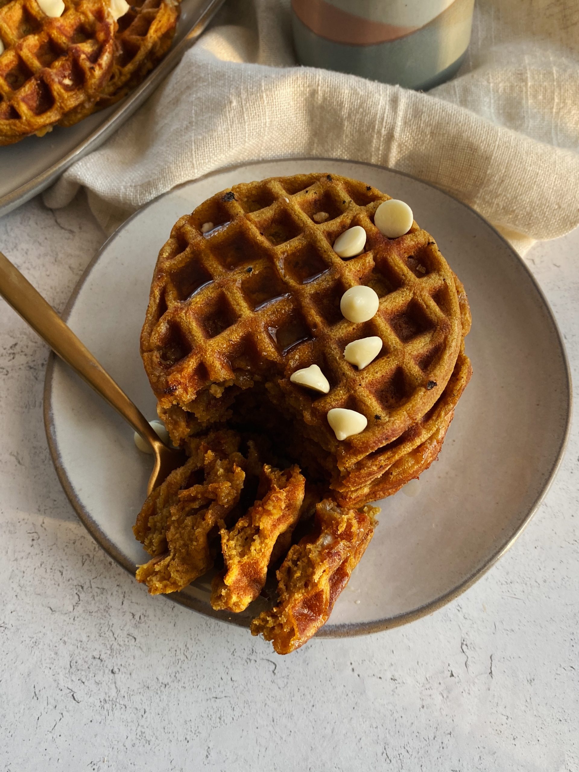 Gluten-free Pumpkin Waffles