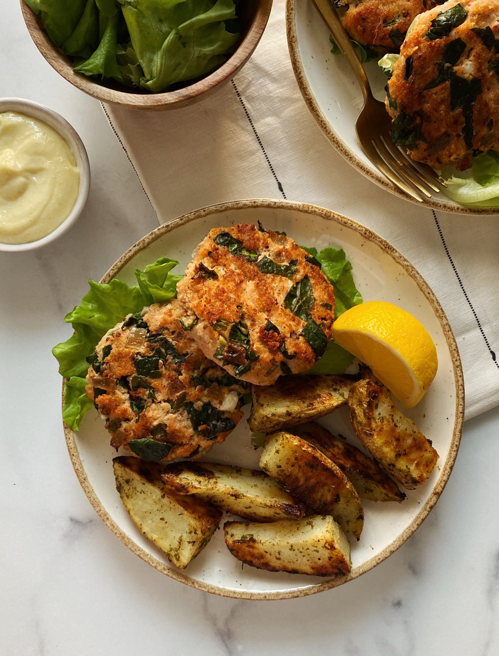 Healthy Salmon Burgers