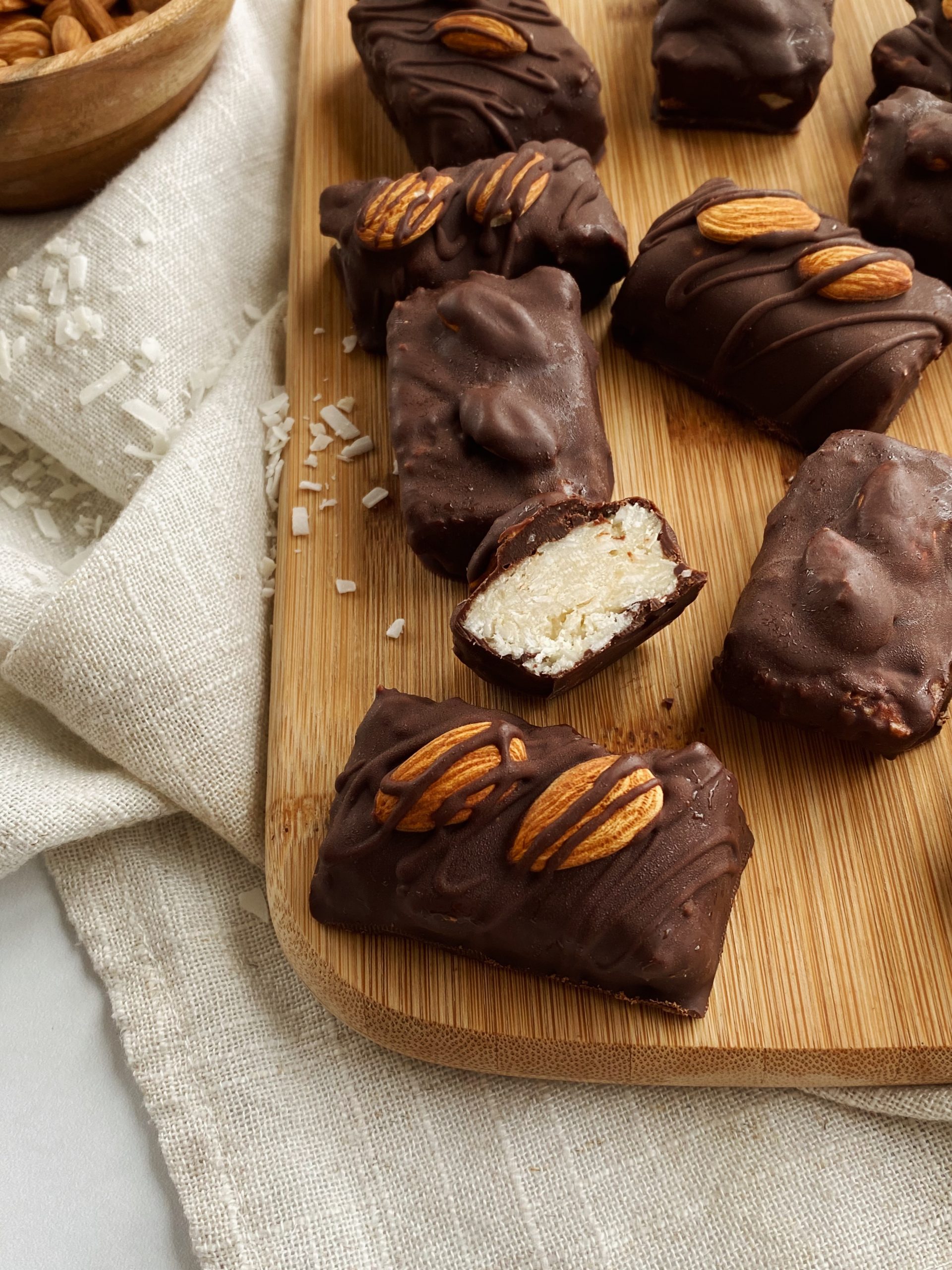 Homemade Almond Joy