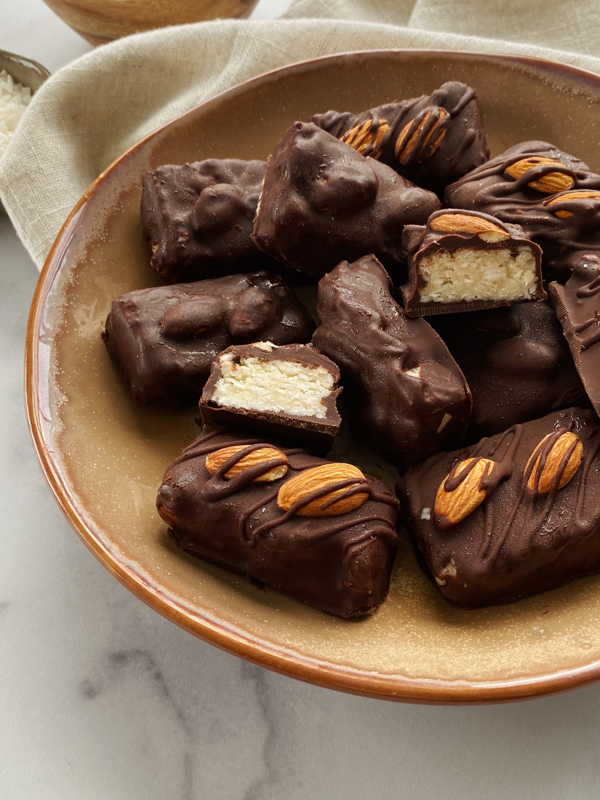 Homemade Almond Joy
