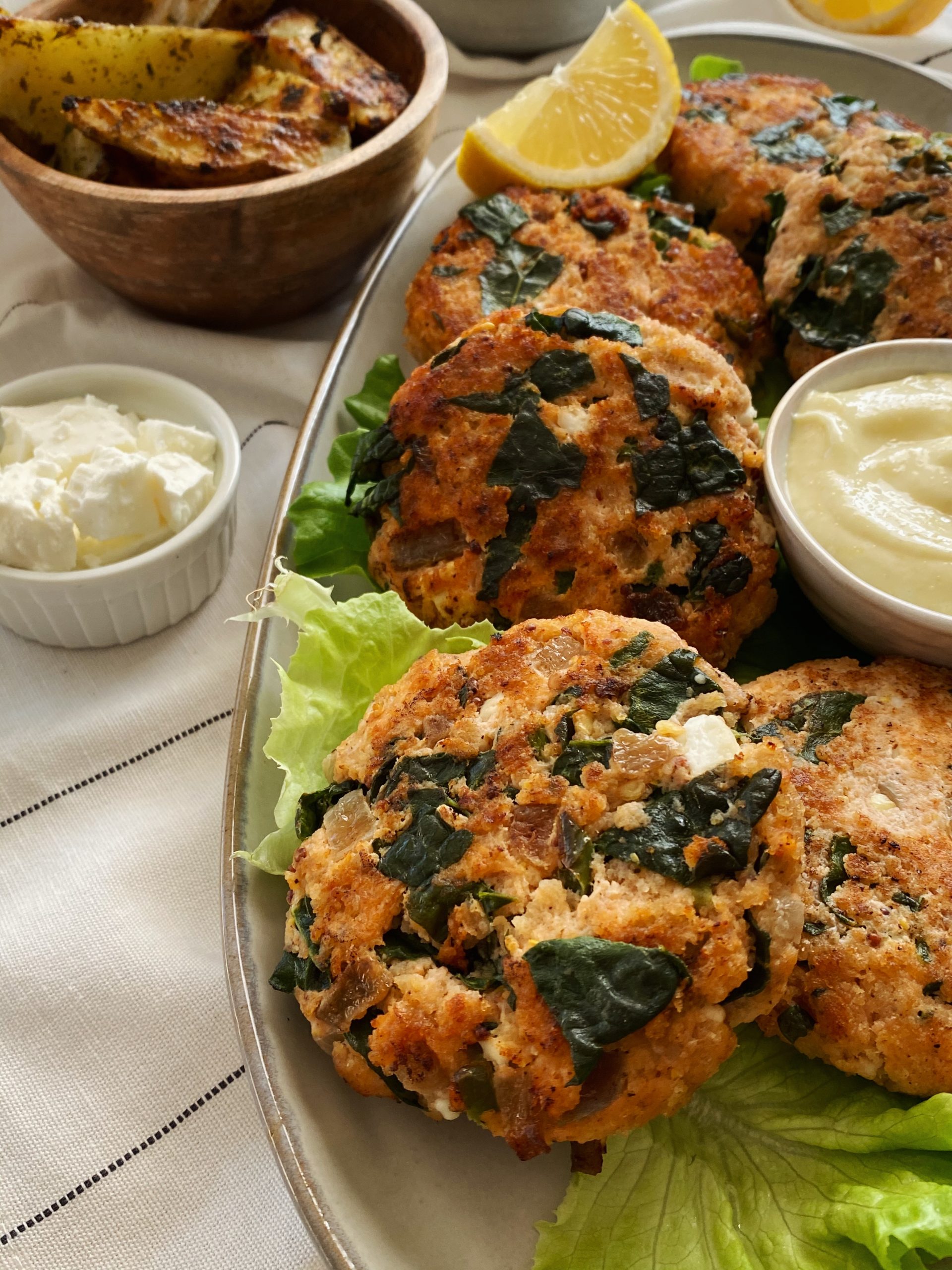 Healthy Salmon Burgers