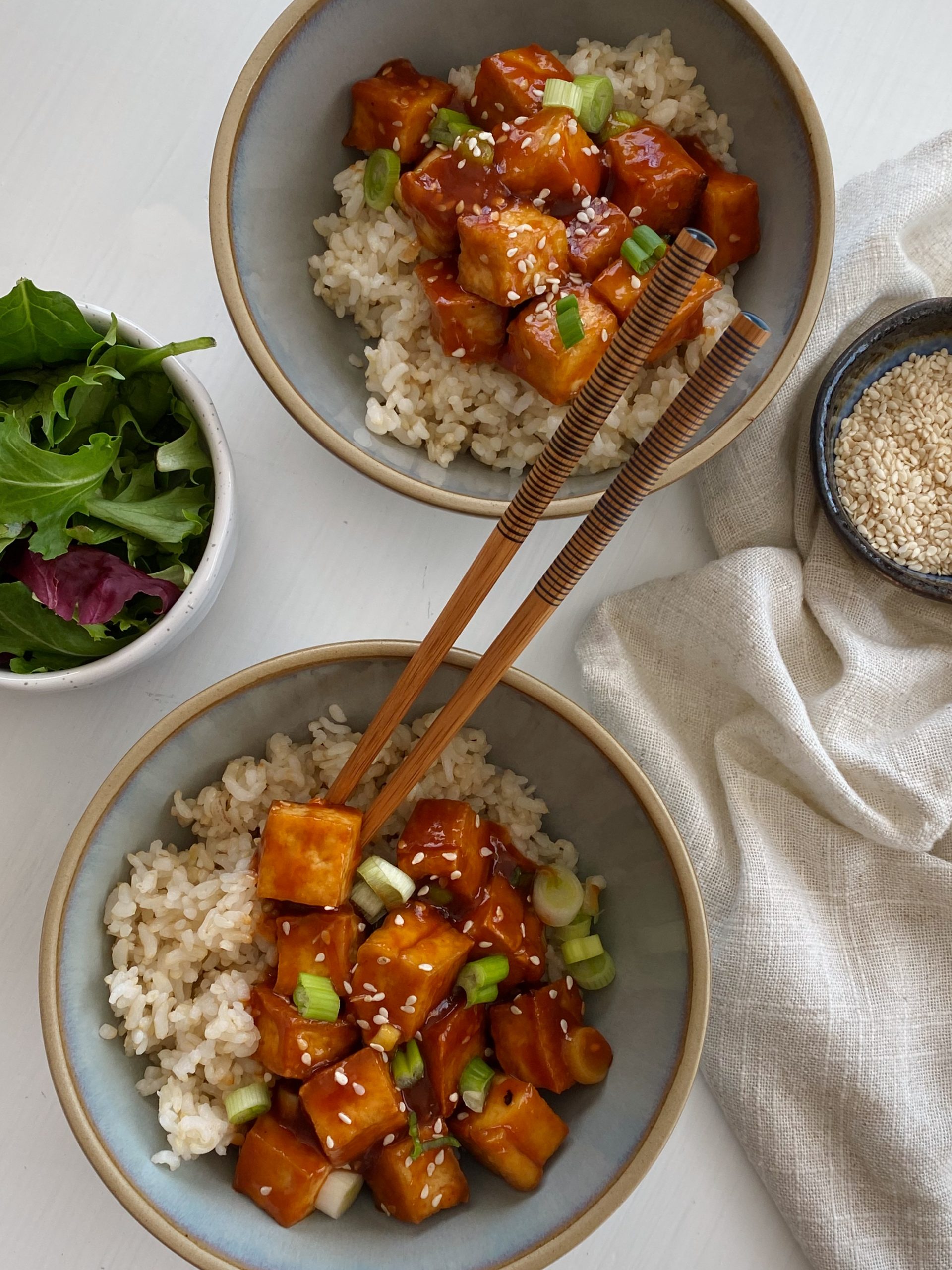 Sesame Ginger Tofu 