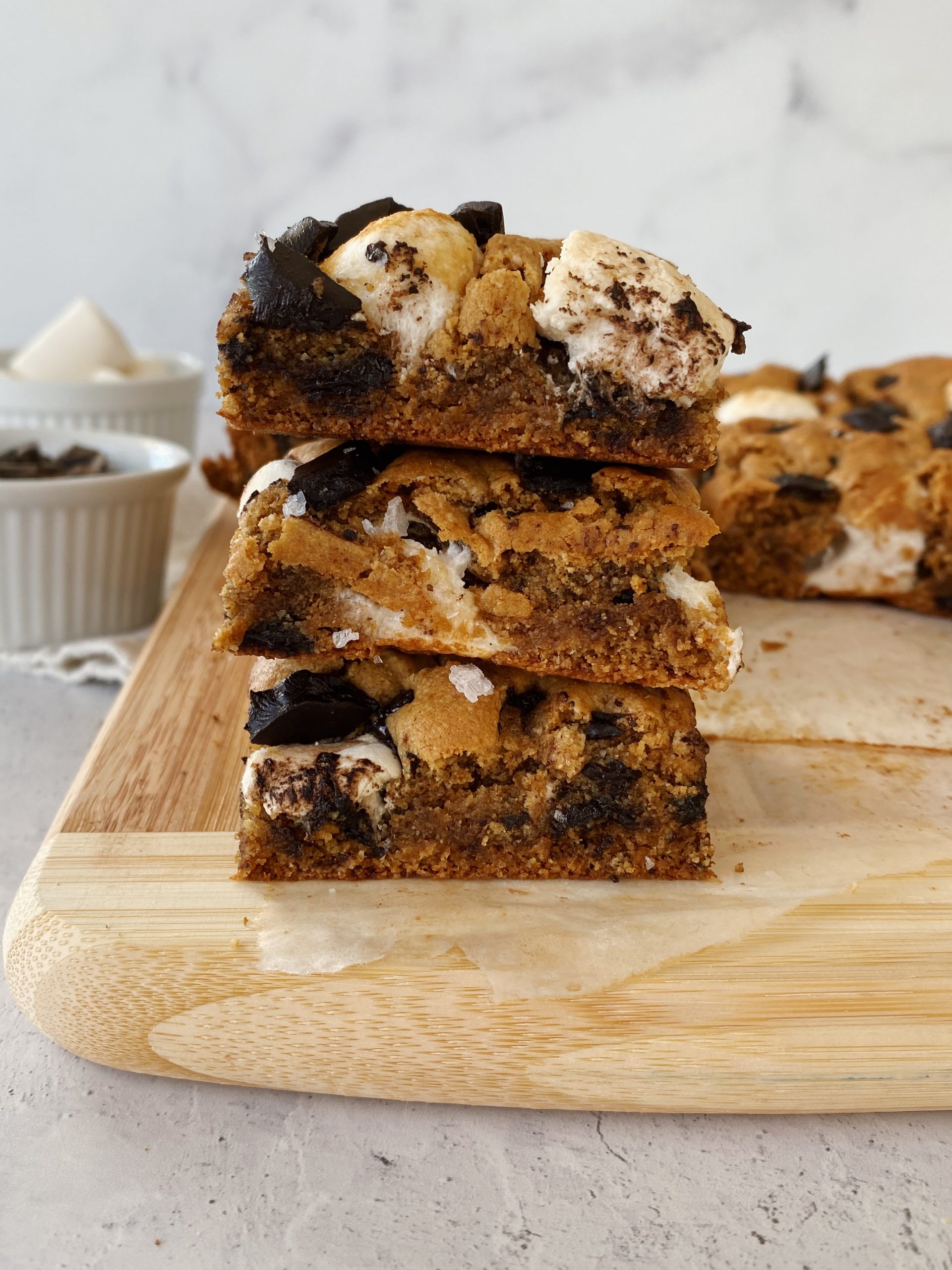 Gluten-free S'mores Blondies