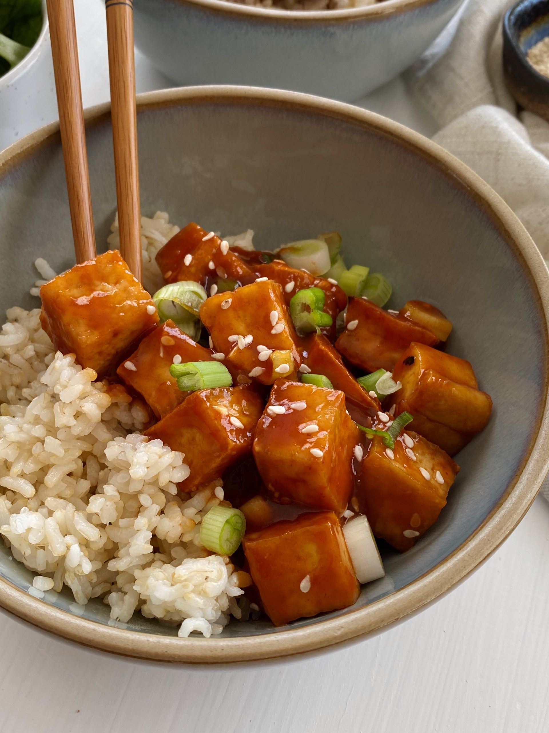 Sesame Ginger Tofu 