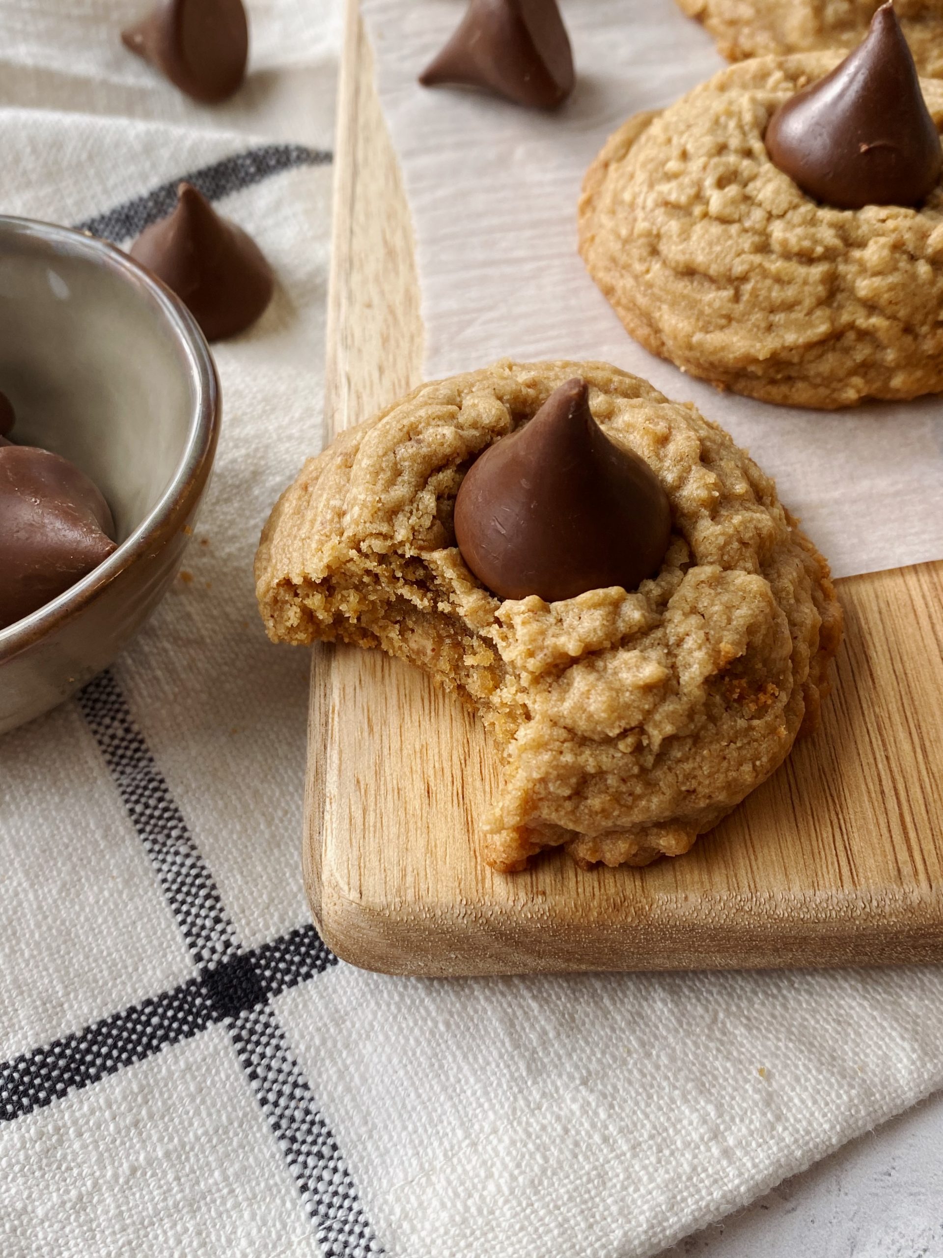 Gluten-free Peanut Butter Blossoms 