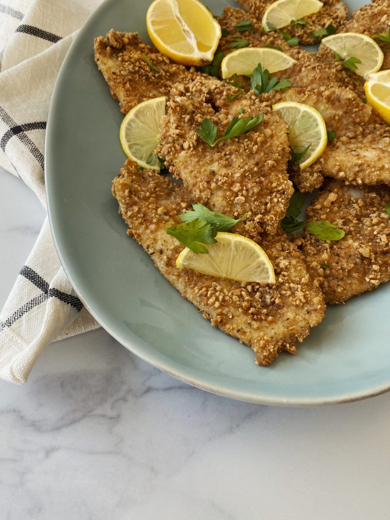 lemon parmesan crusted fish