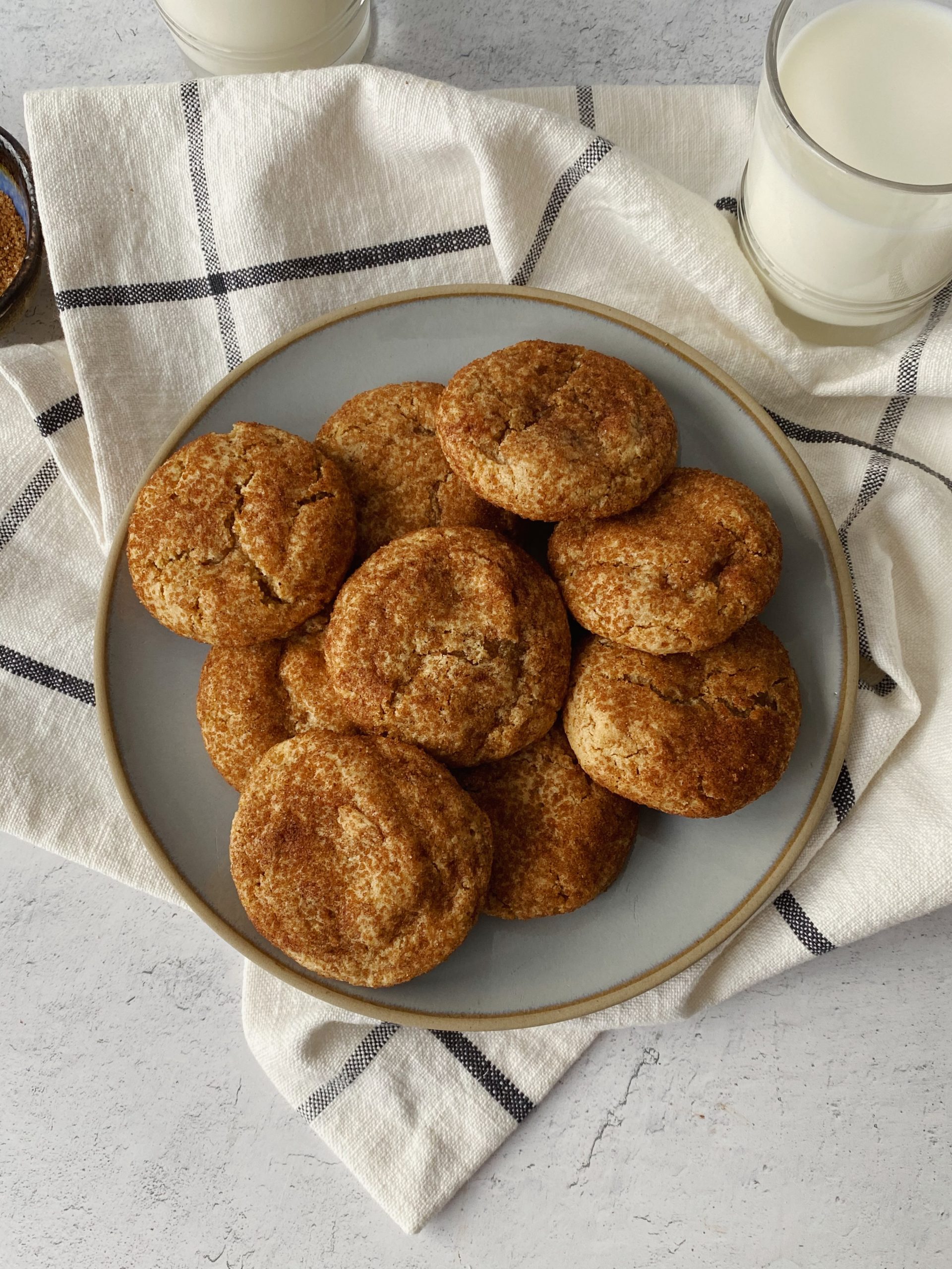 Gluten-free Snickerdoodle Cookies