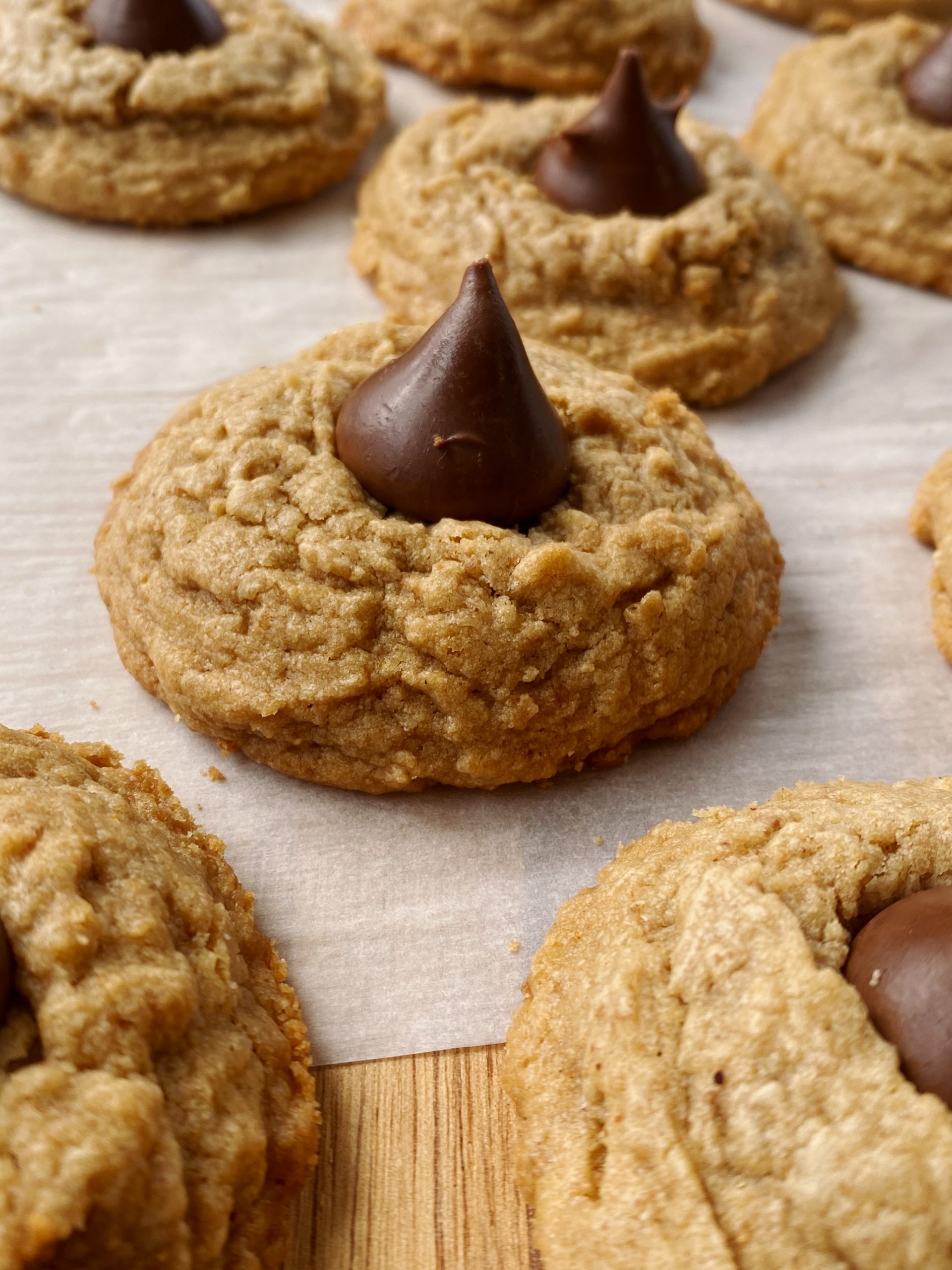 Gluten-free Peanut Butter Blossoms 