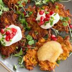 sweet potato apple latkes