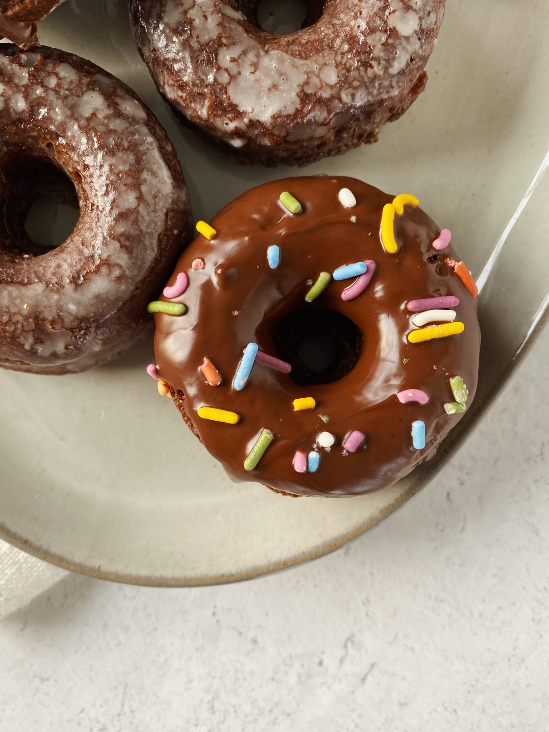 Chocolate Cake Donuts