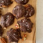 vegan chocolate turtles