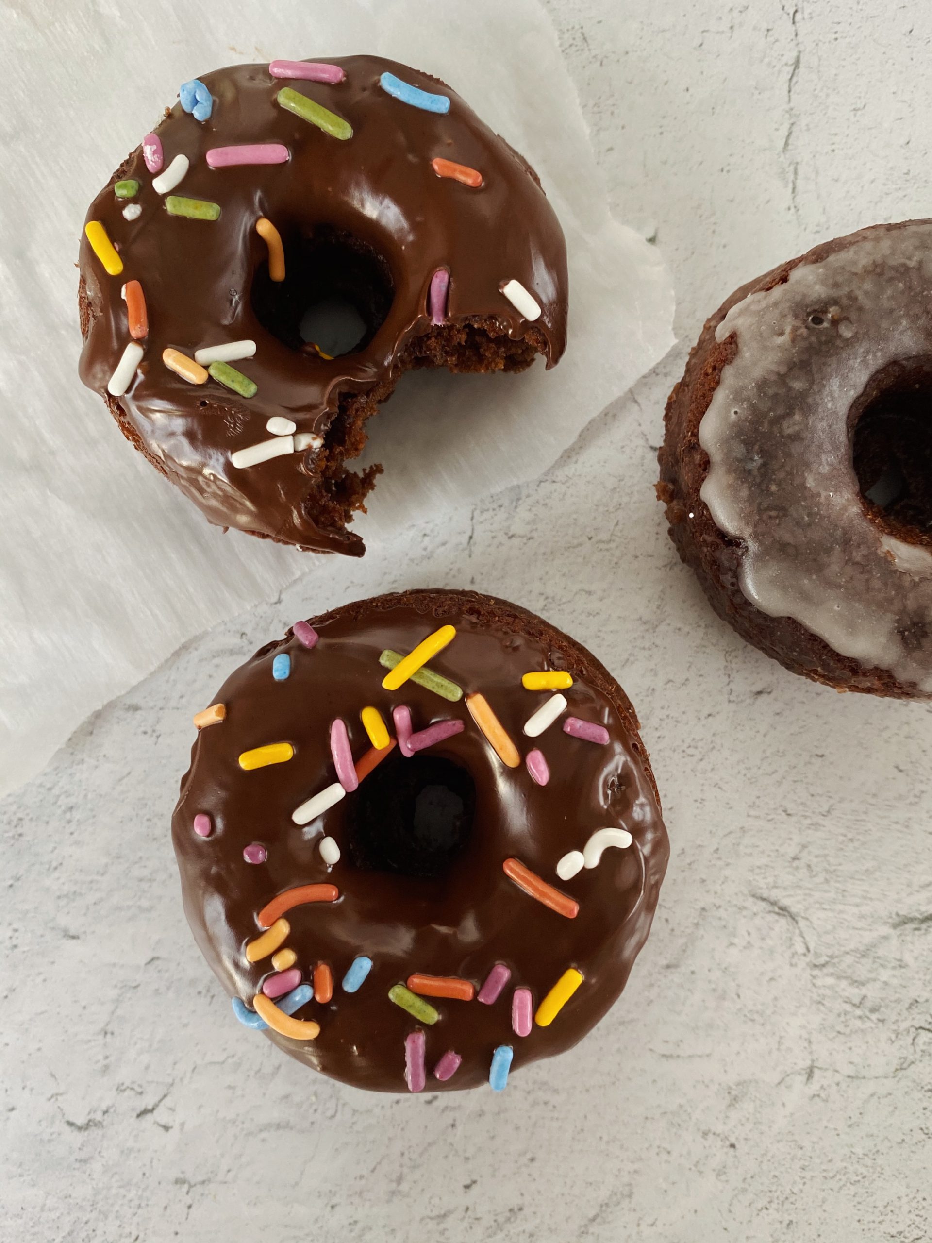 Chocolate Cake Donuts