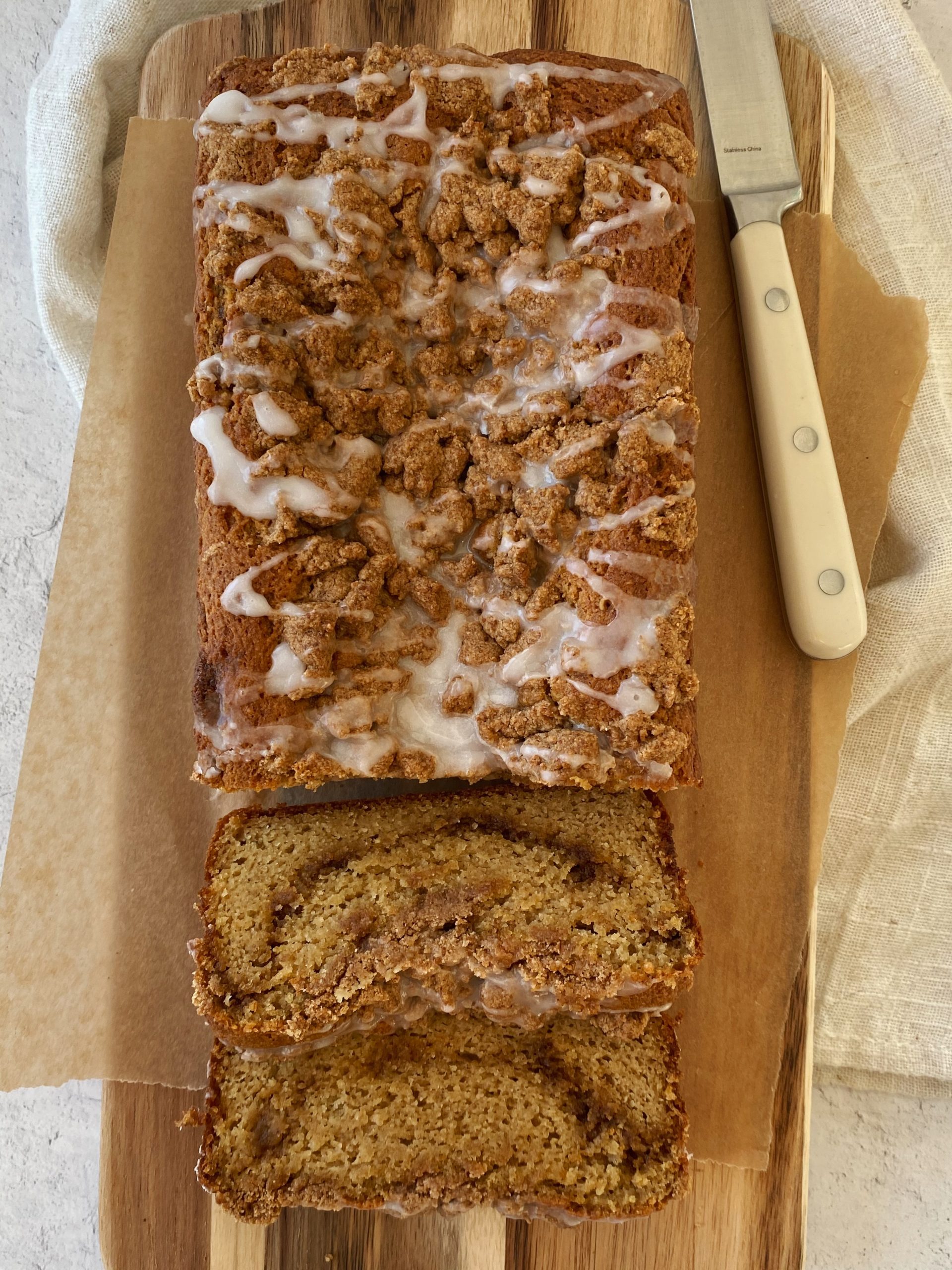 gluten-free crumb cake