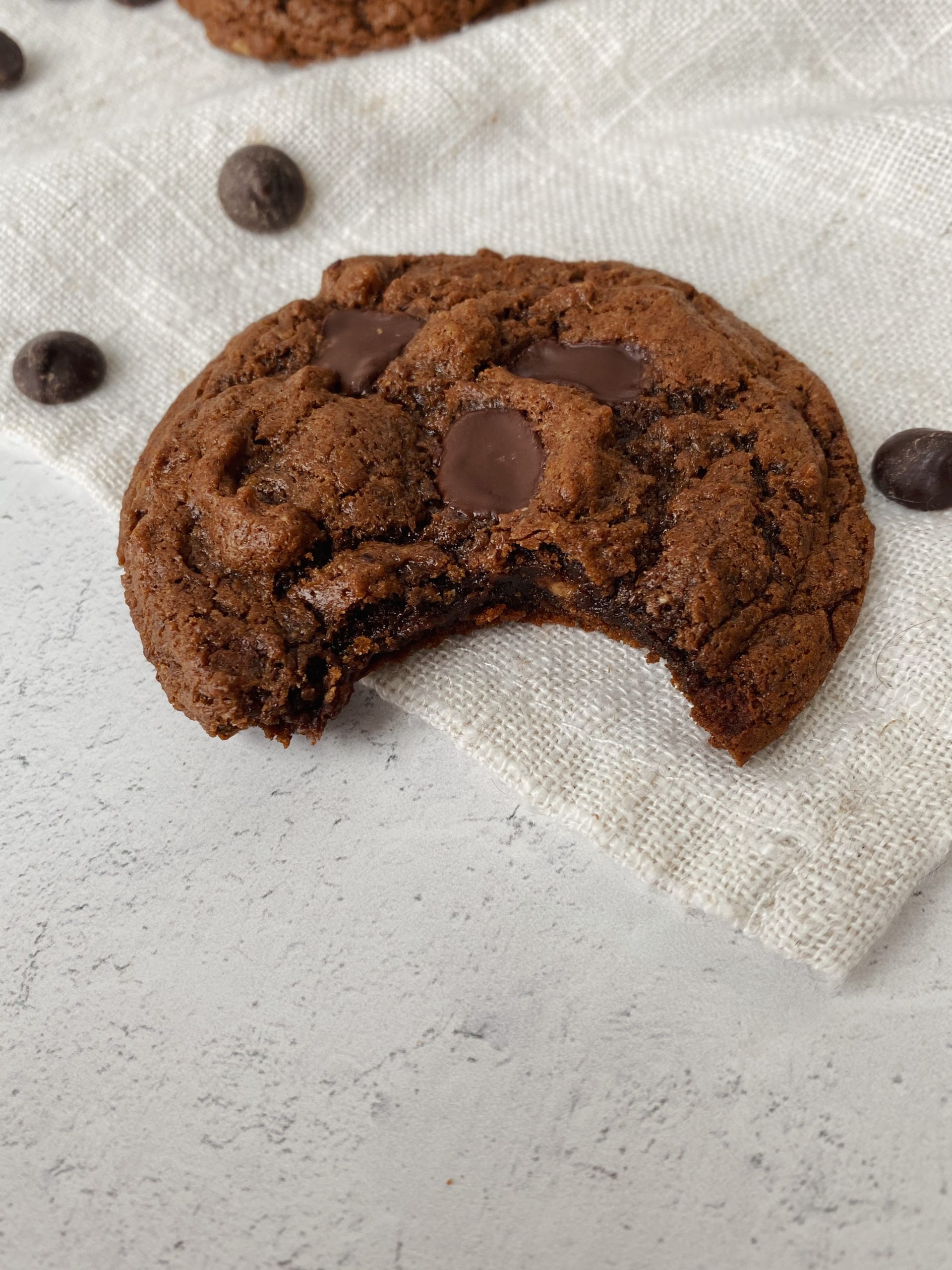 peppermint brownie cookies