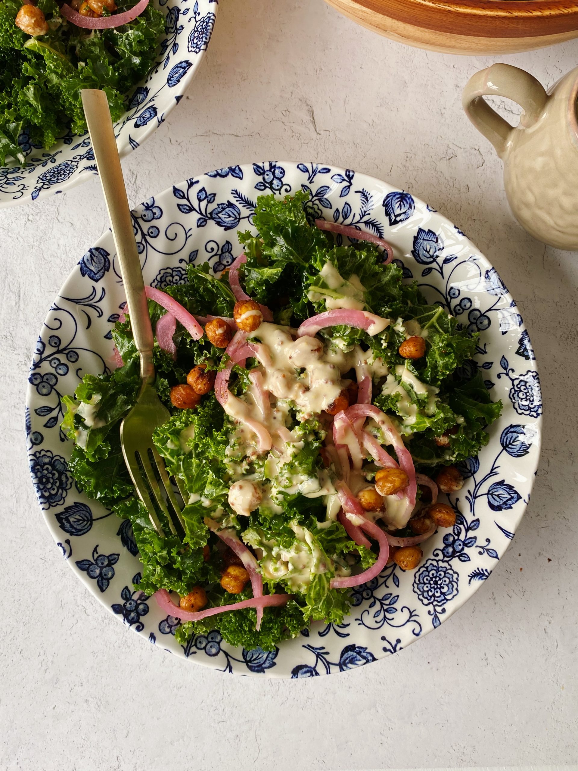 Kale Tahini Caesar