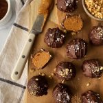 healthy peanut butter truffles
