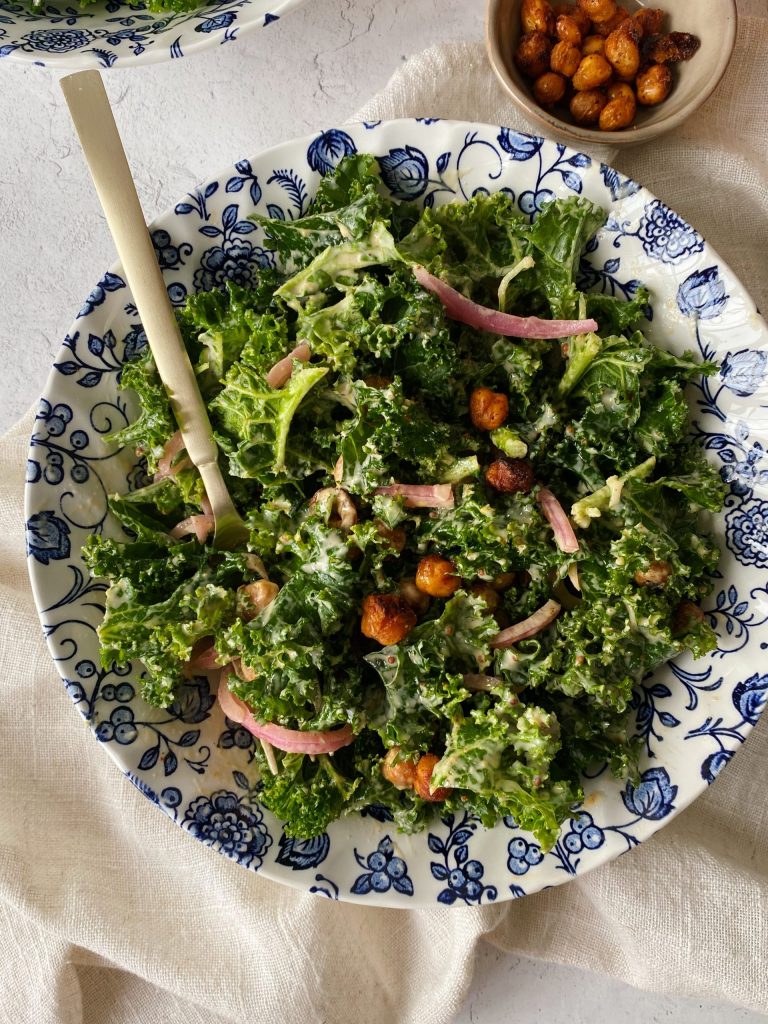 Kale Tahini Caesar