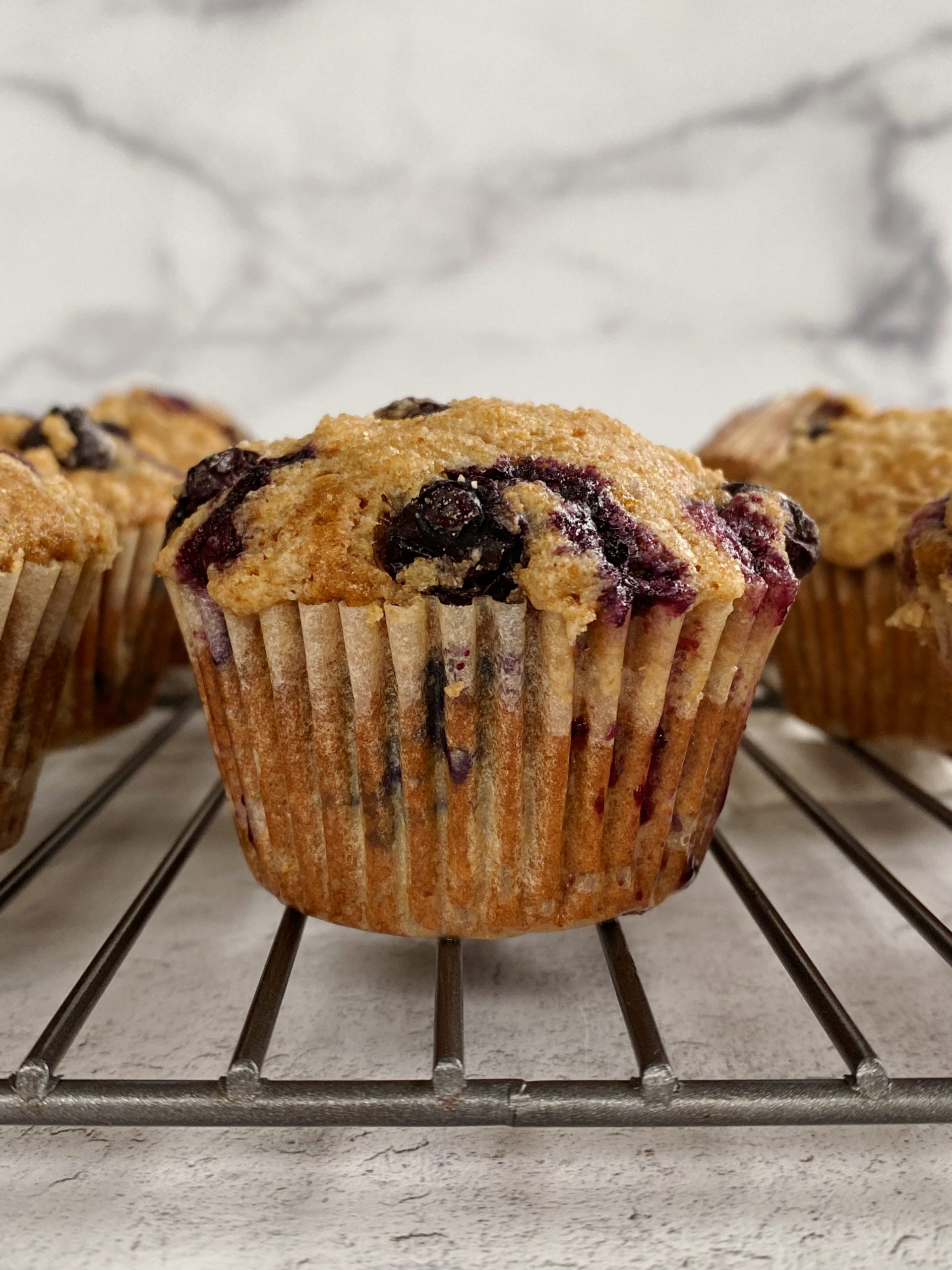 healthy blueberry muffins 