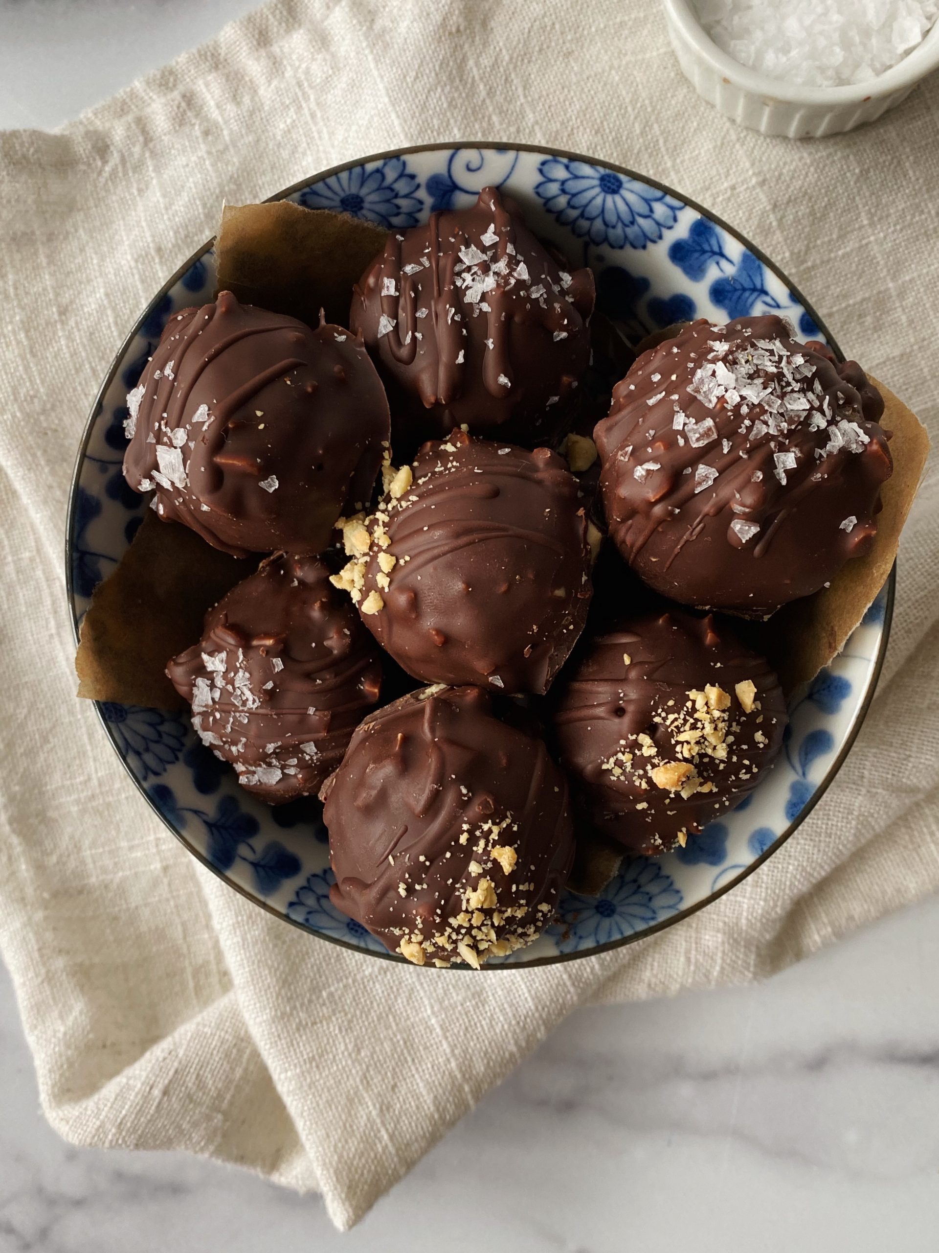 healthy peanut butter truffles
