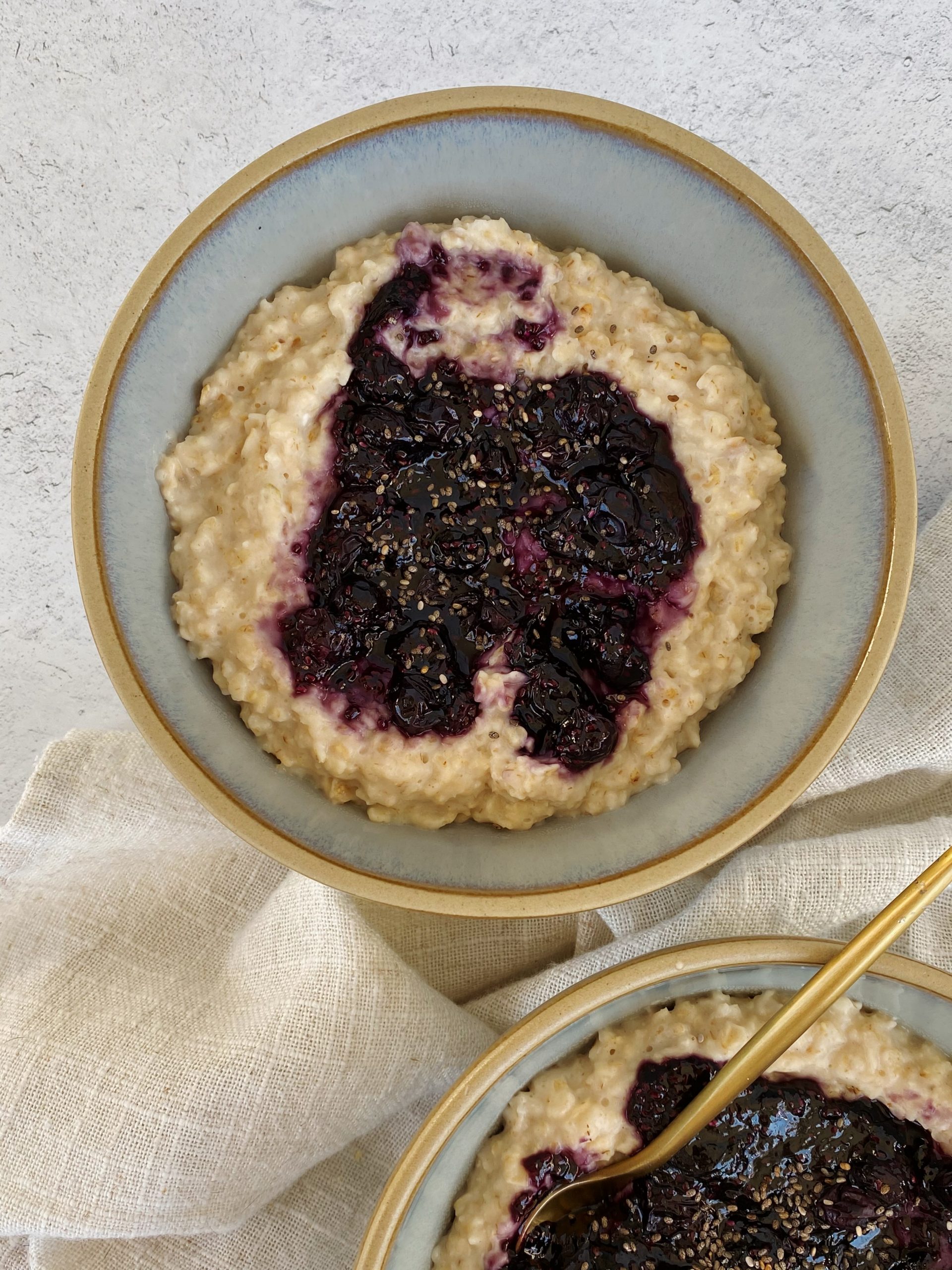 Blueberry Pie Oatmeal