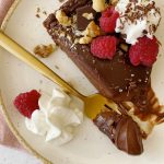 vegan chocolate tart