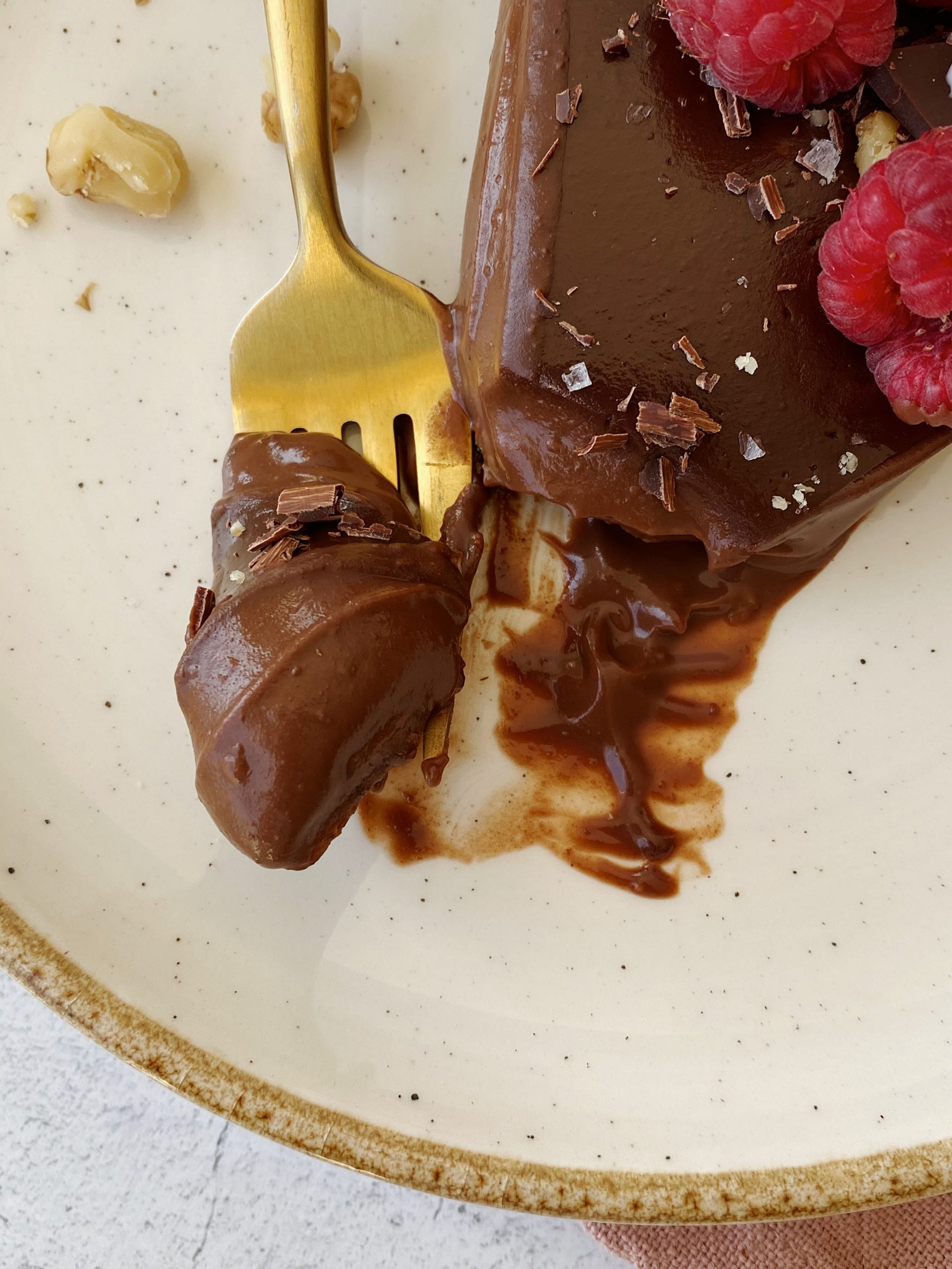 vegan chocolate tart