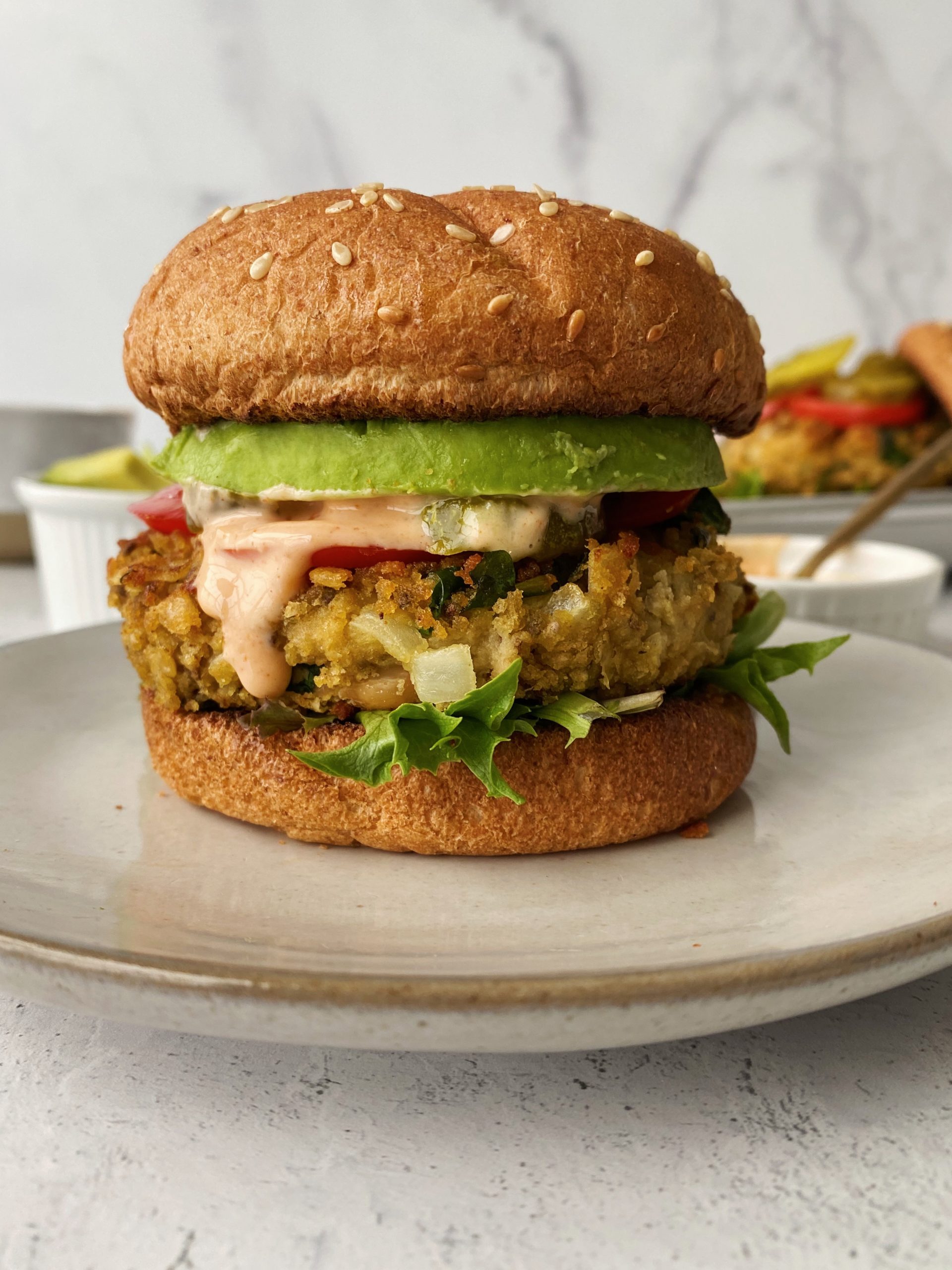 white bean burgers