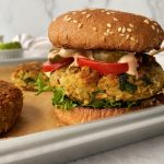 white bean burgers