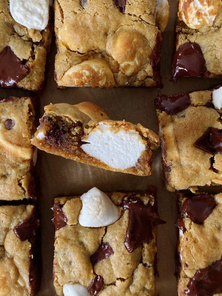 s'mores blondies