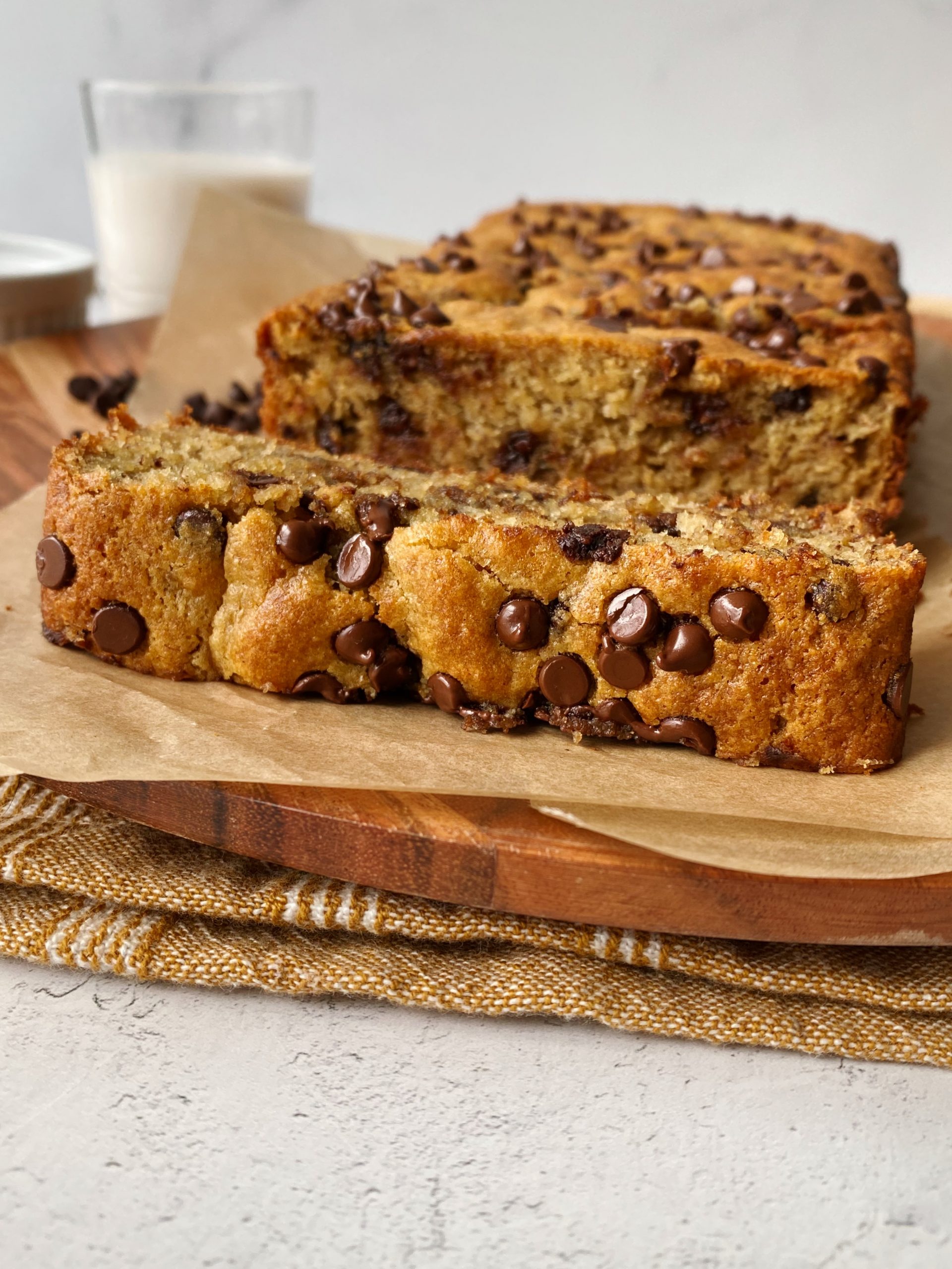 Gluten-free Chocolate Chip Banana Bread
