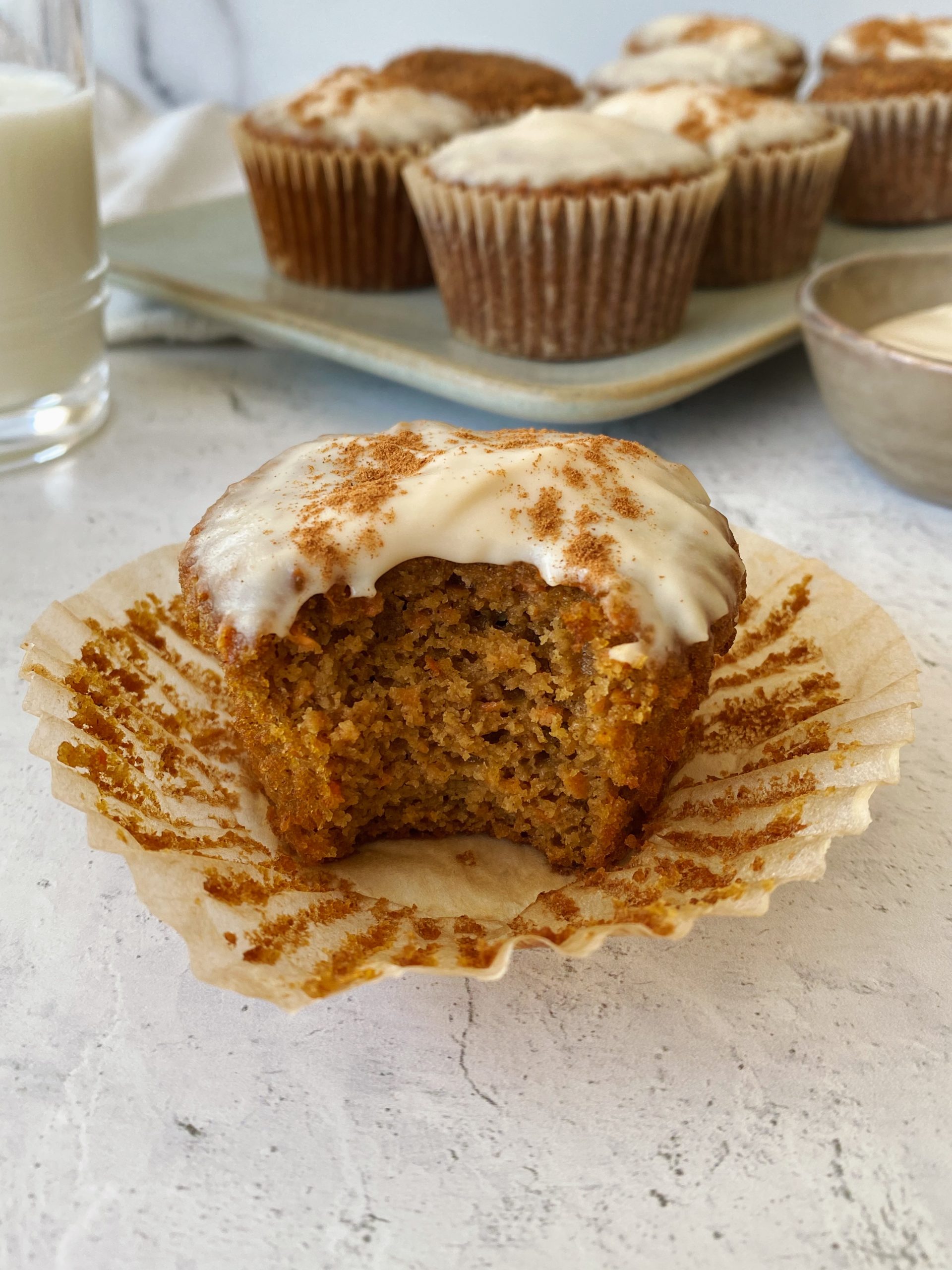 carrot cake muffins