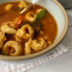vegan tortellini soup