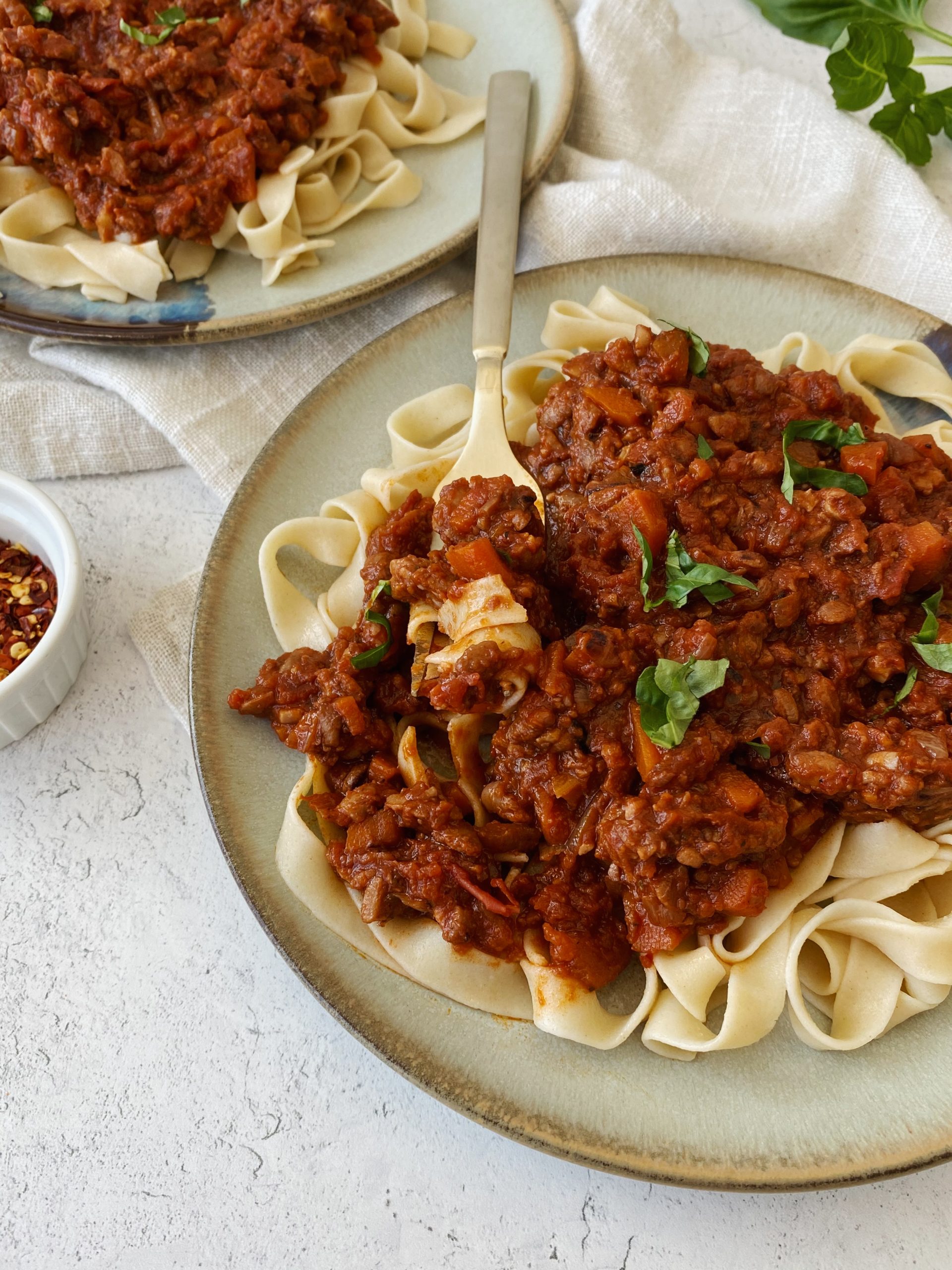 vegan bolognese